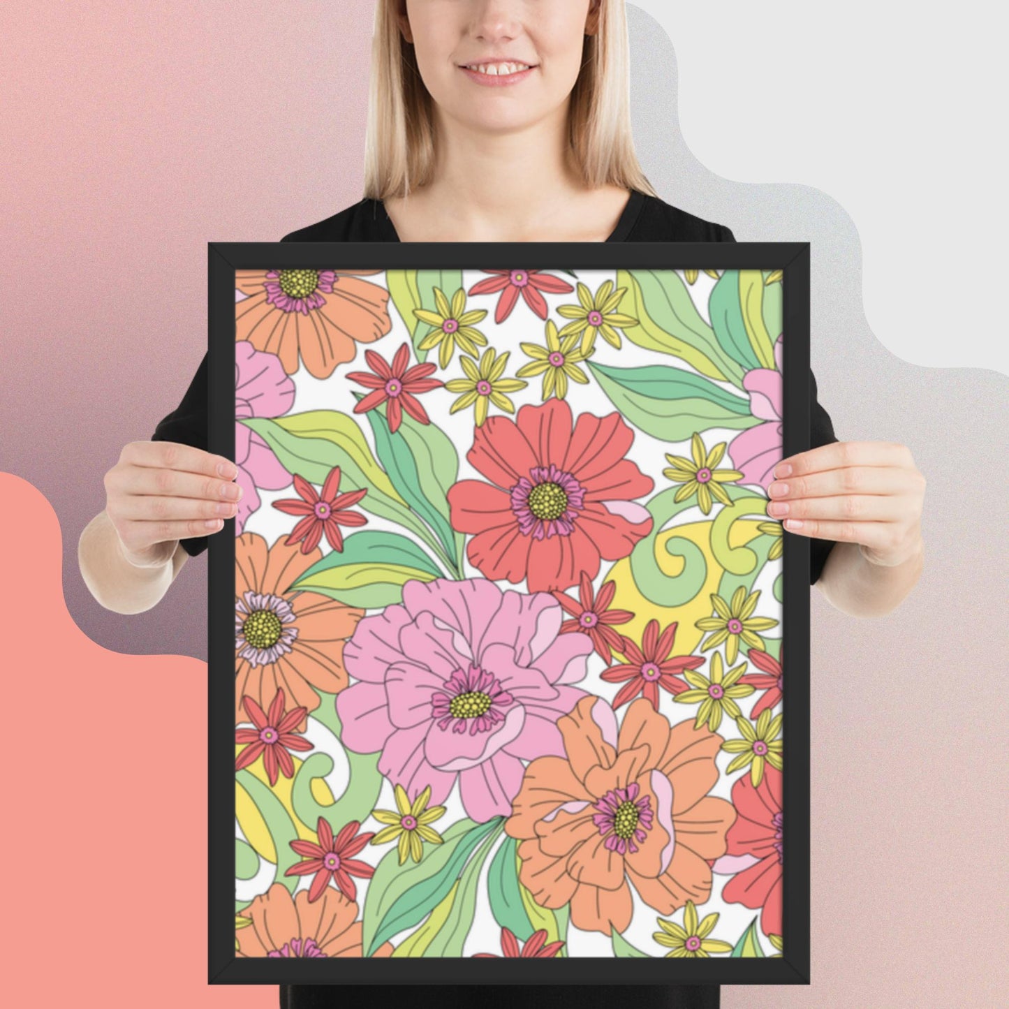 Pattern Art Framed Poster 7