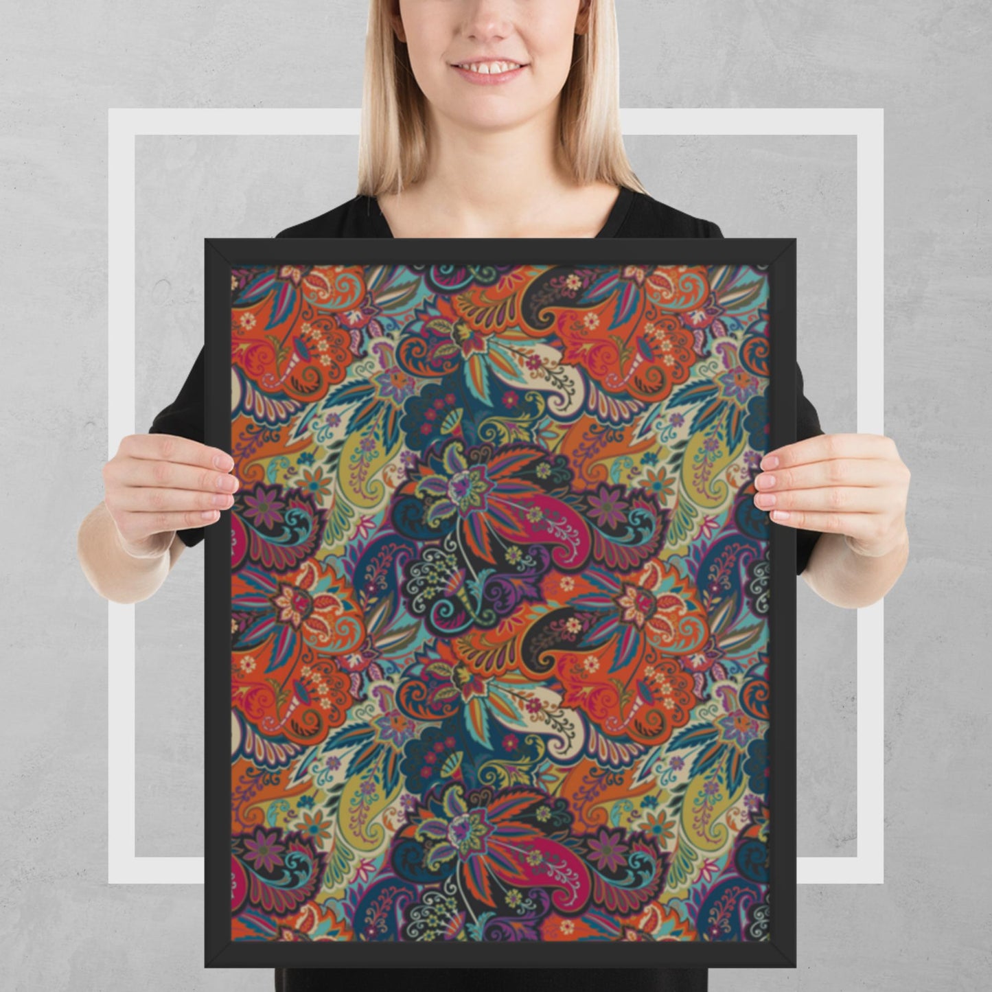 Pattern Art Framed Poster 8