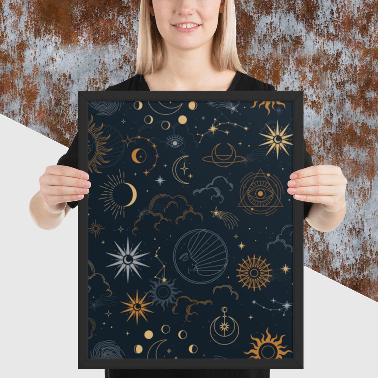 Pattern Art Framed Poster 19
