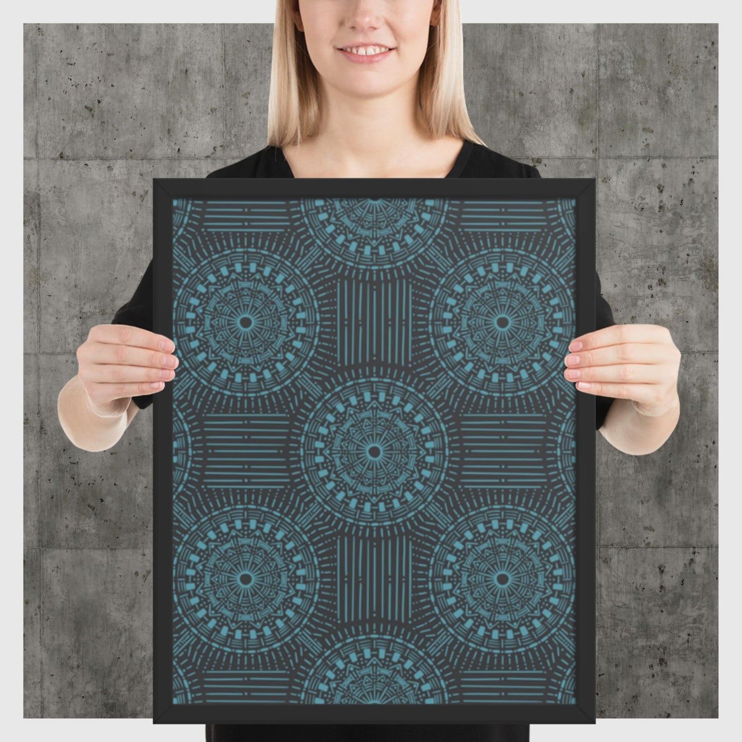 Pattern Art Framed Poster 24