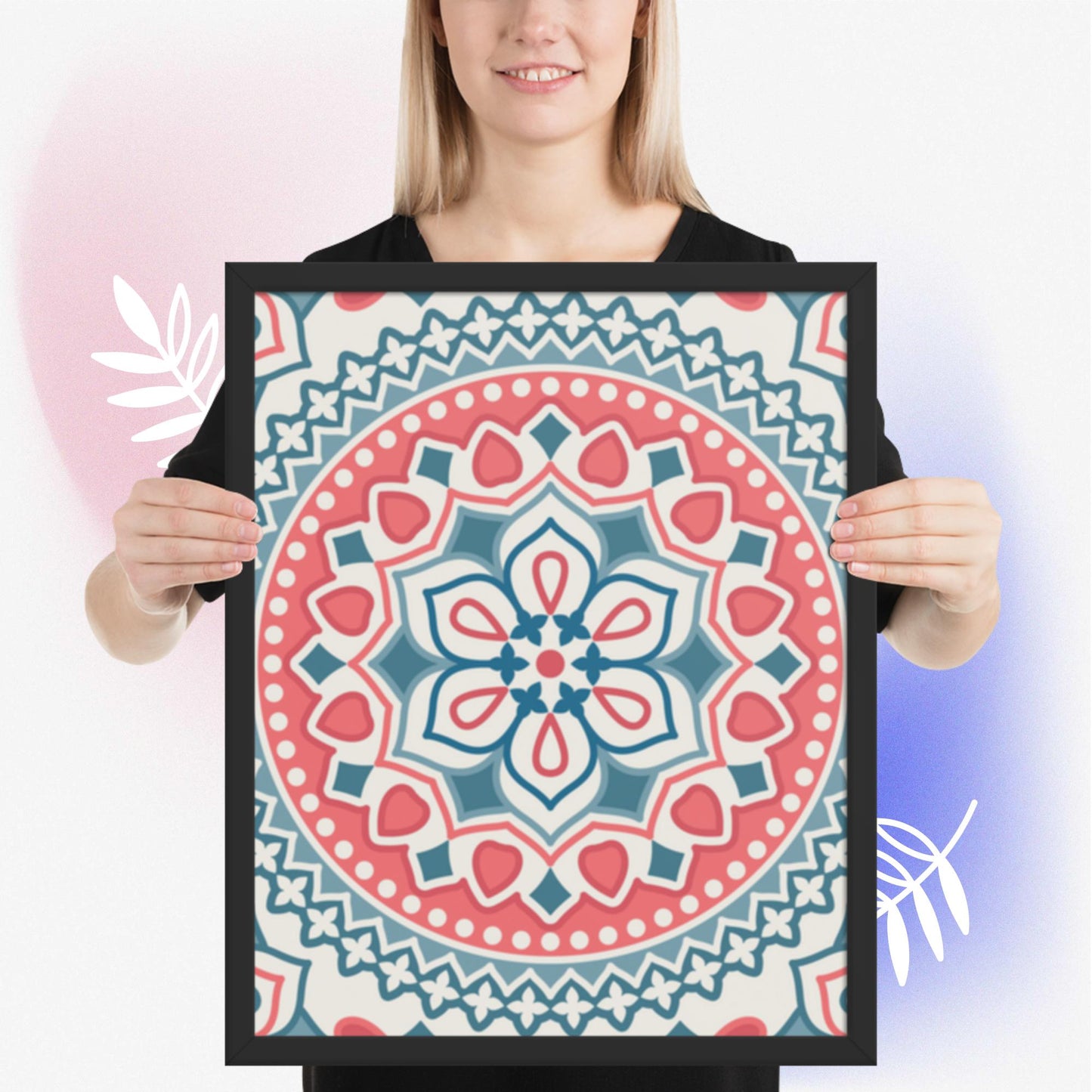 Pattern Art Framed Poster 34