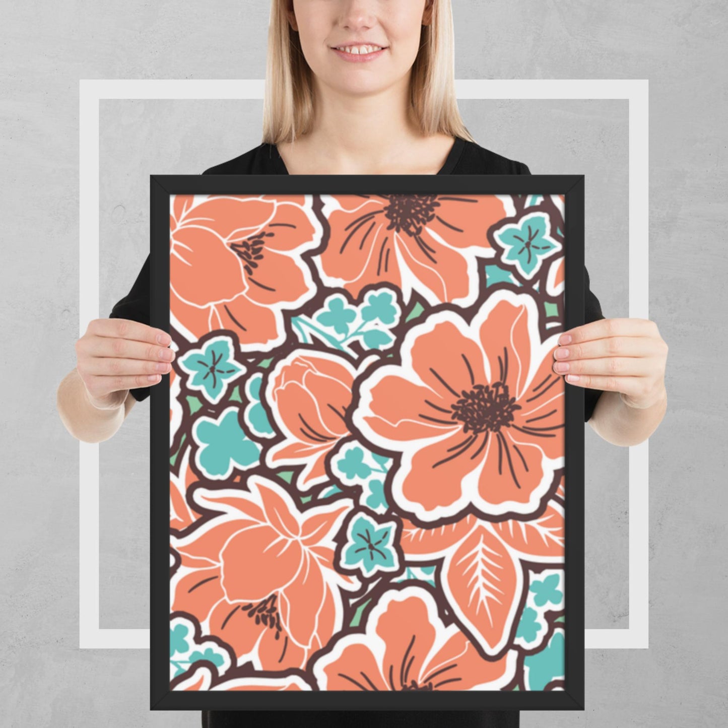 Pattern Art Framed Poster 37