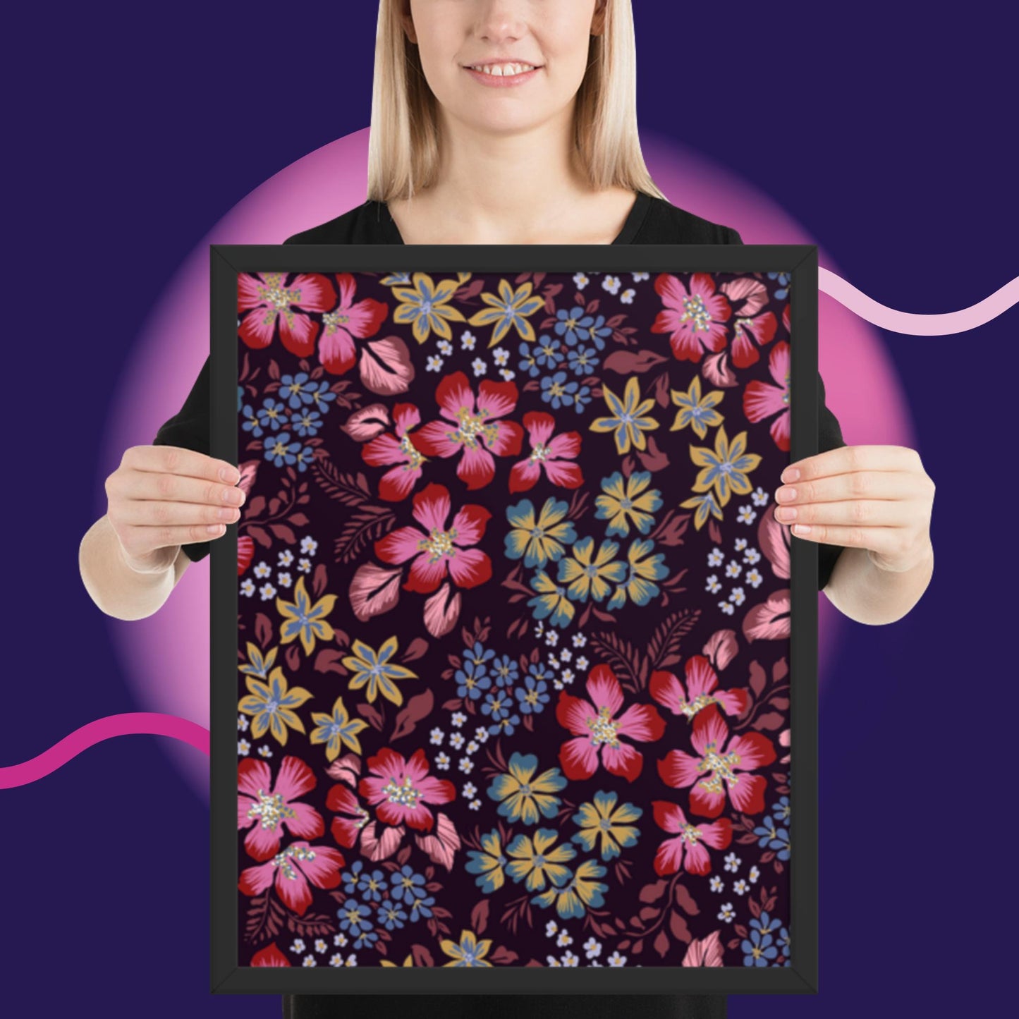 Pattern Art Framed Poster 39