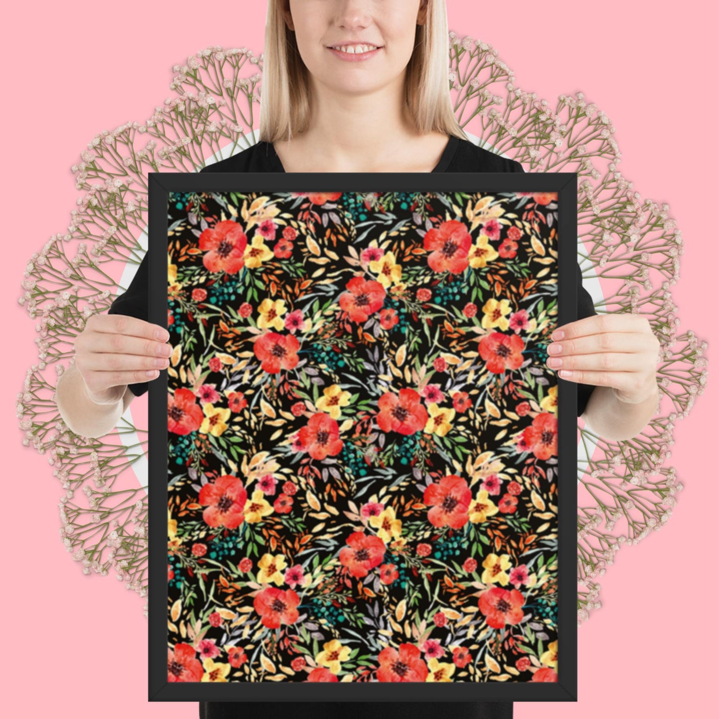 Pattern Art Framed Poster 44