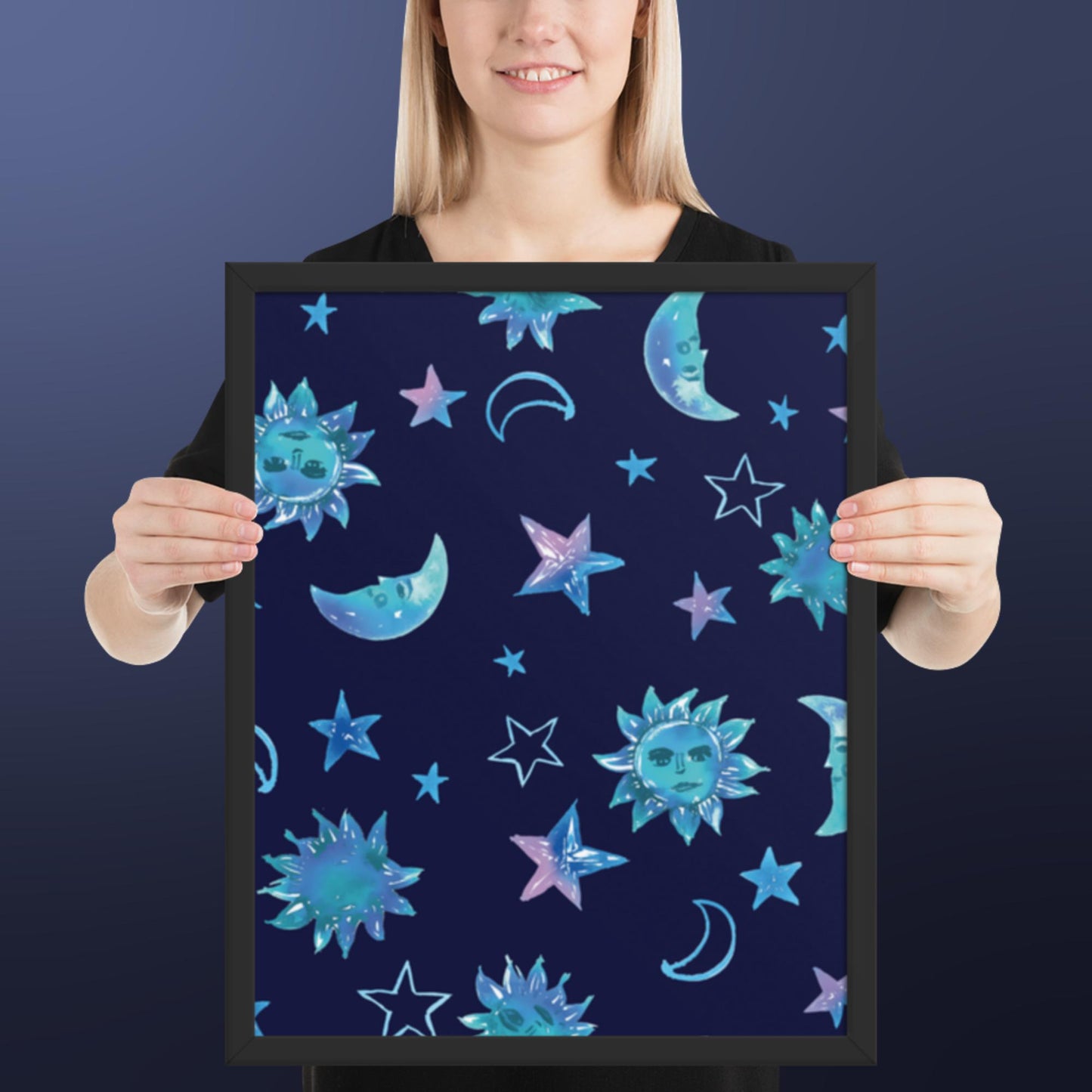 Pattern Art Framed Poster 48