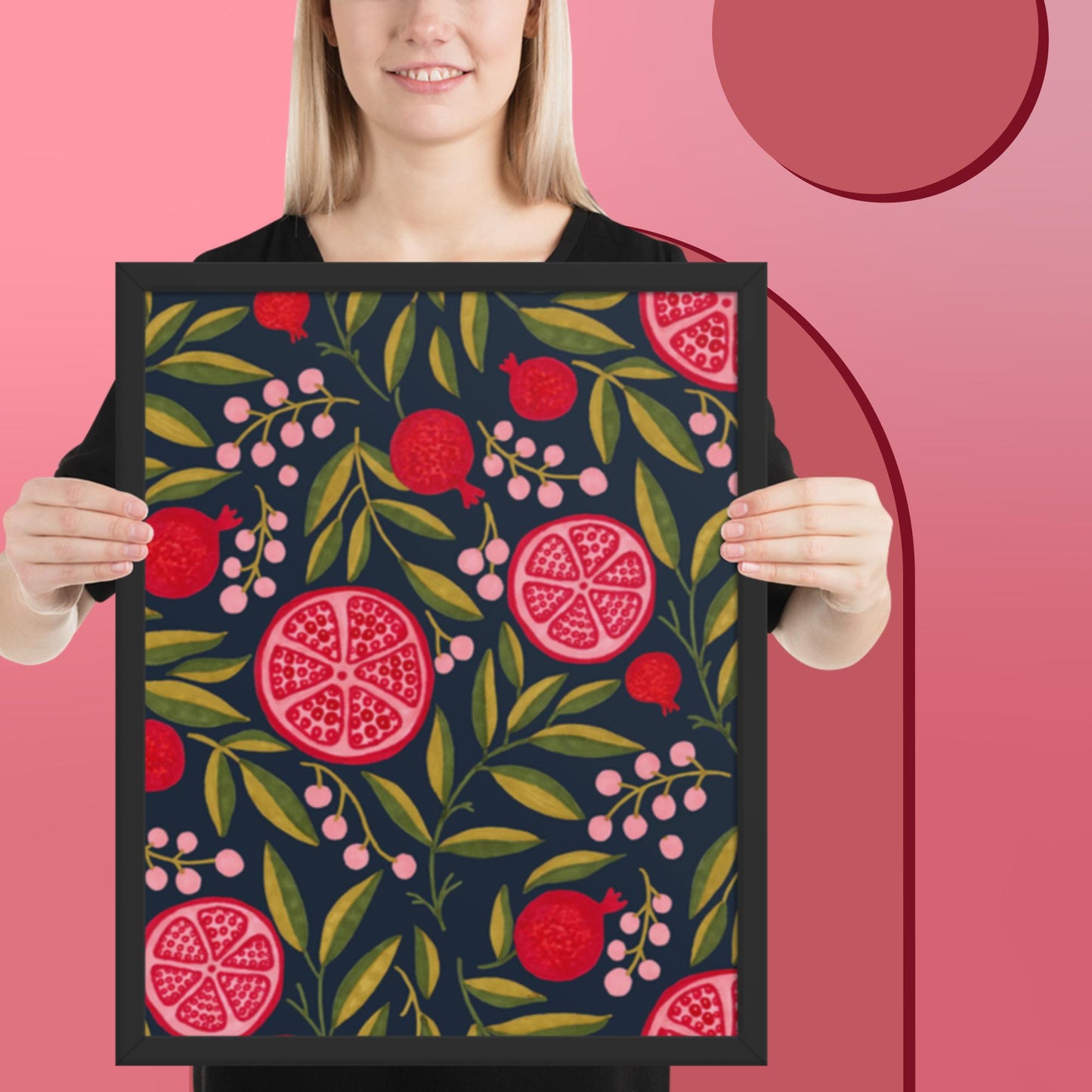 Pattern Art Framed Poster 50
