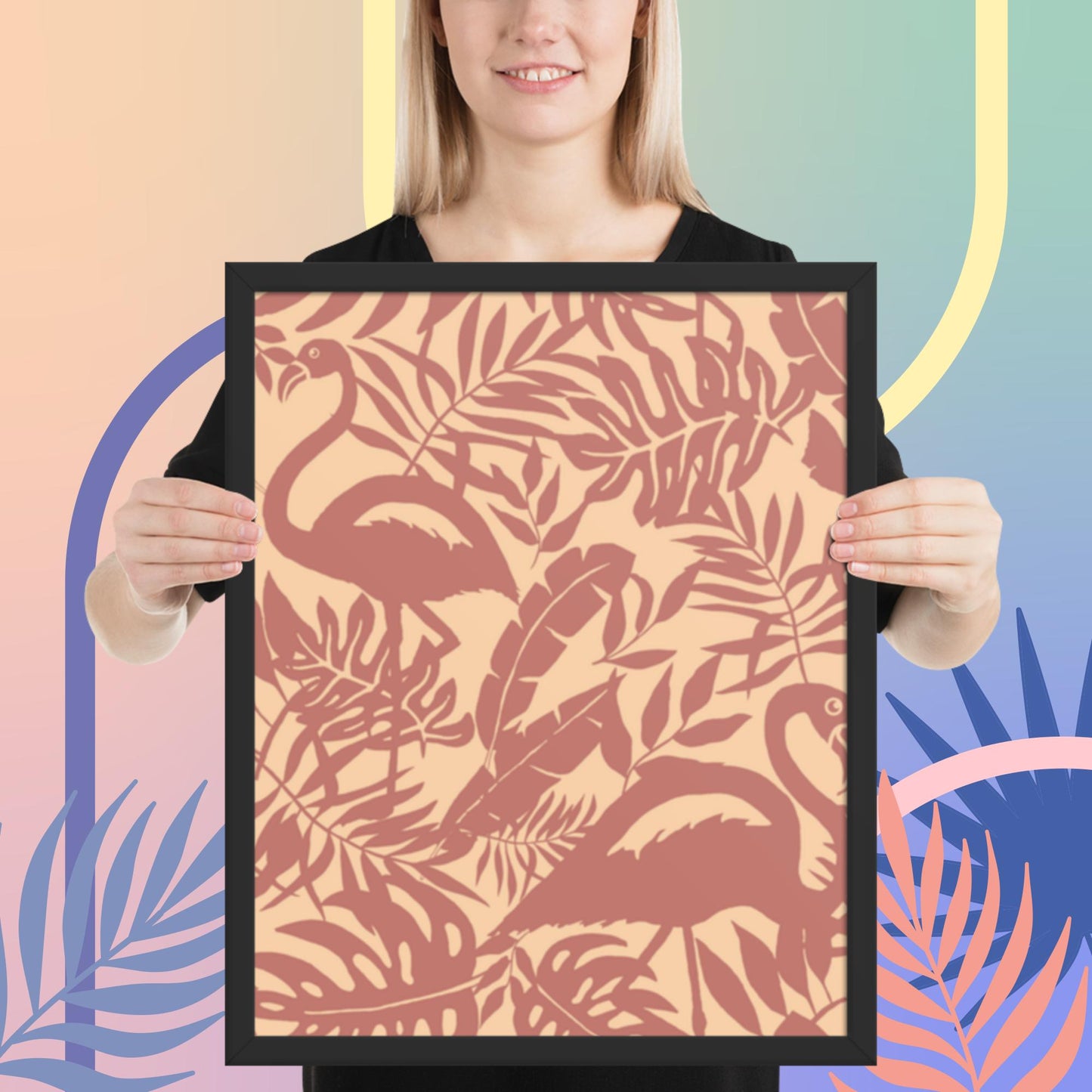 Pattern Art Framed Poster 54