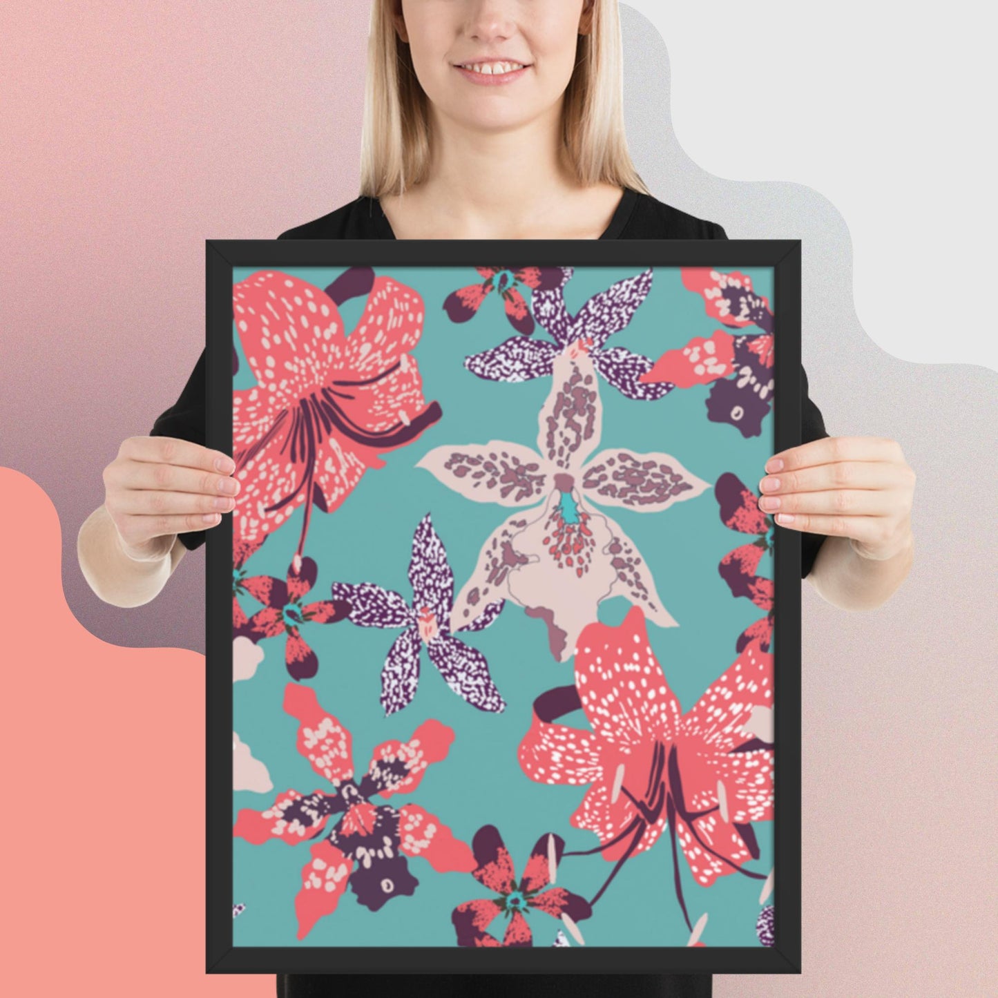 Pattern Art Framed Poster 60