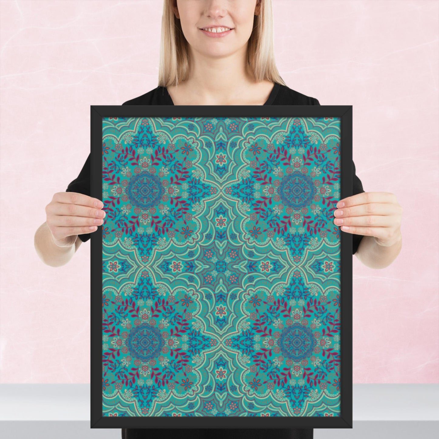 Pattern Art Framed Poster 64