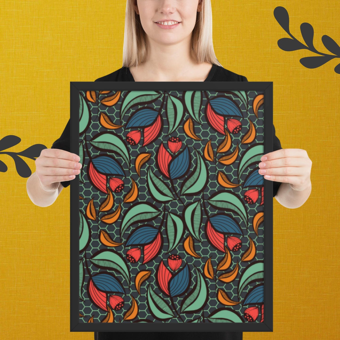 Pattern Art Framed Poster 65