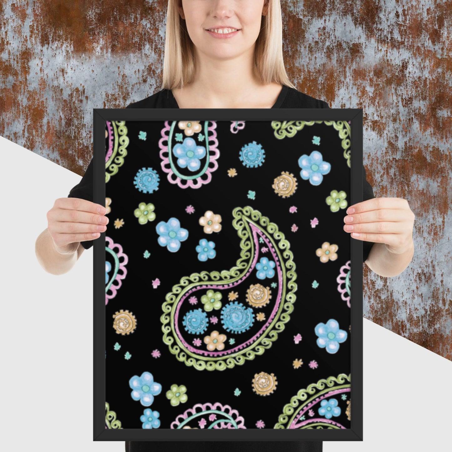 Pattern Art Framed Poster 69