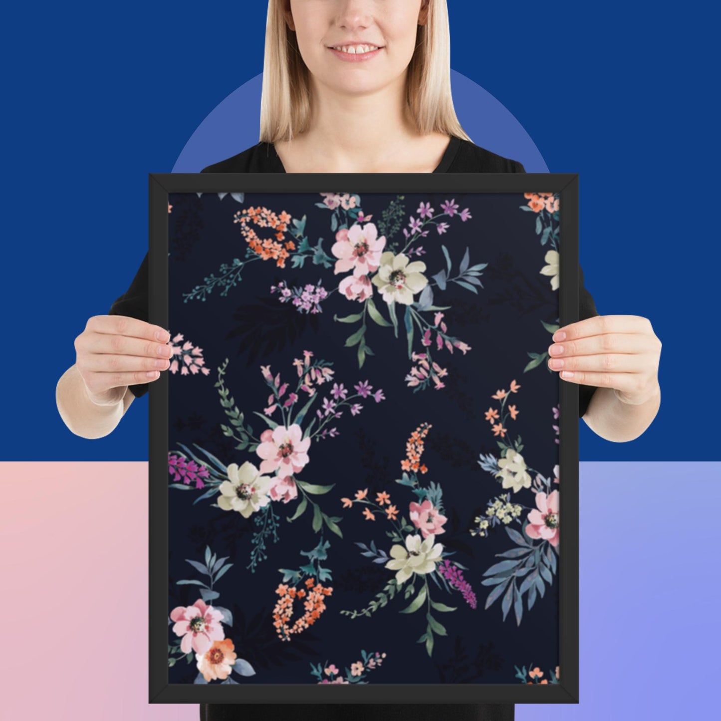 Pattern Art Framed Poster 100