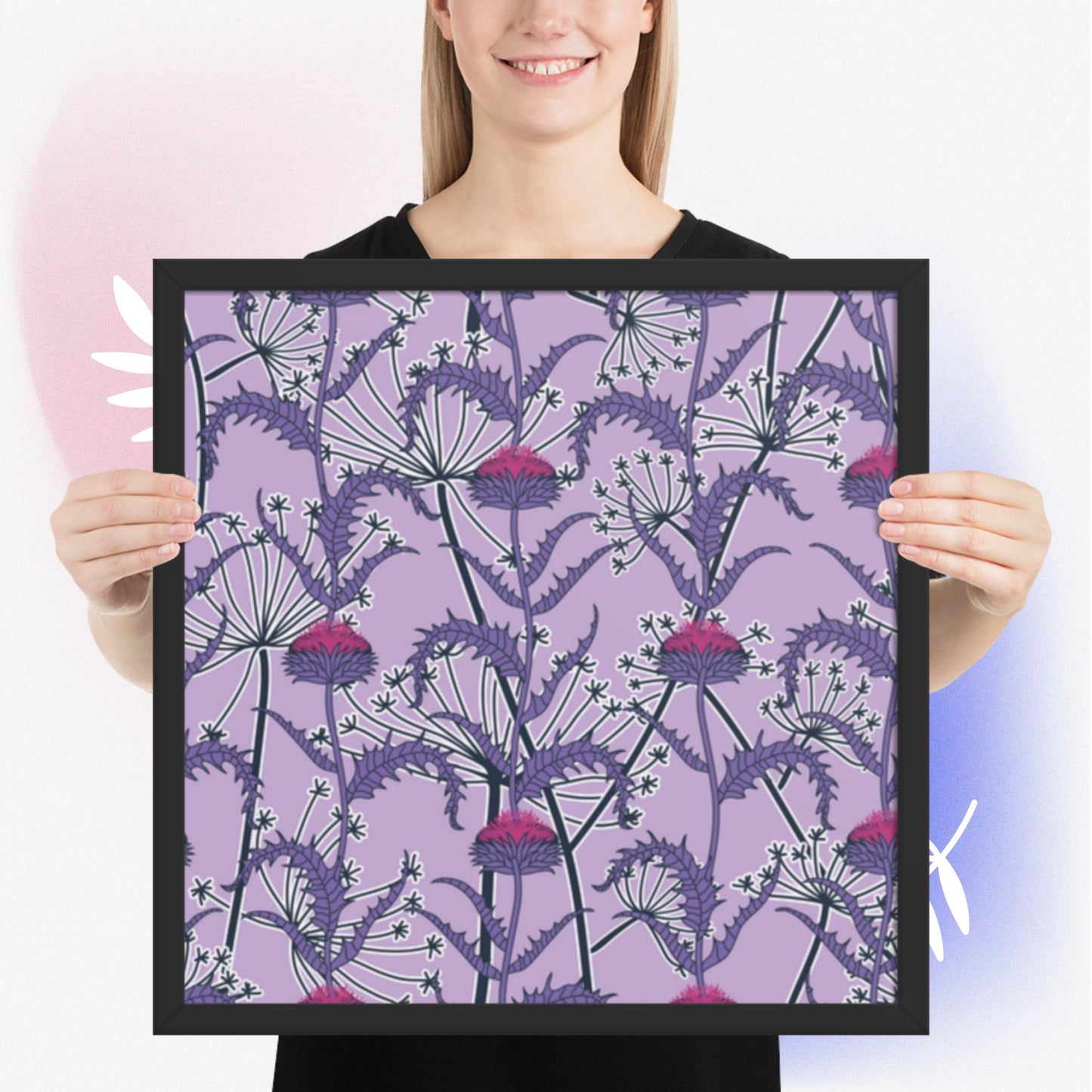 Pattern Art Framed Poster 4