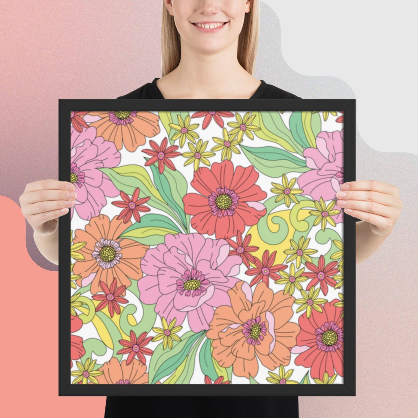 Pattern Art Framed Poster 7