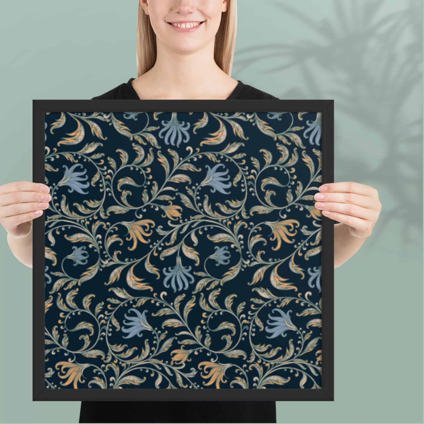 Pattern Art Framed Poster 17