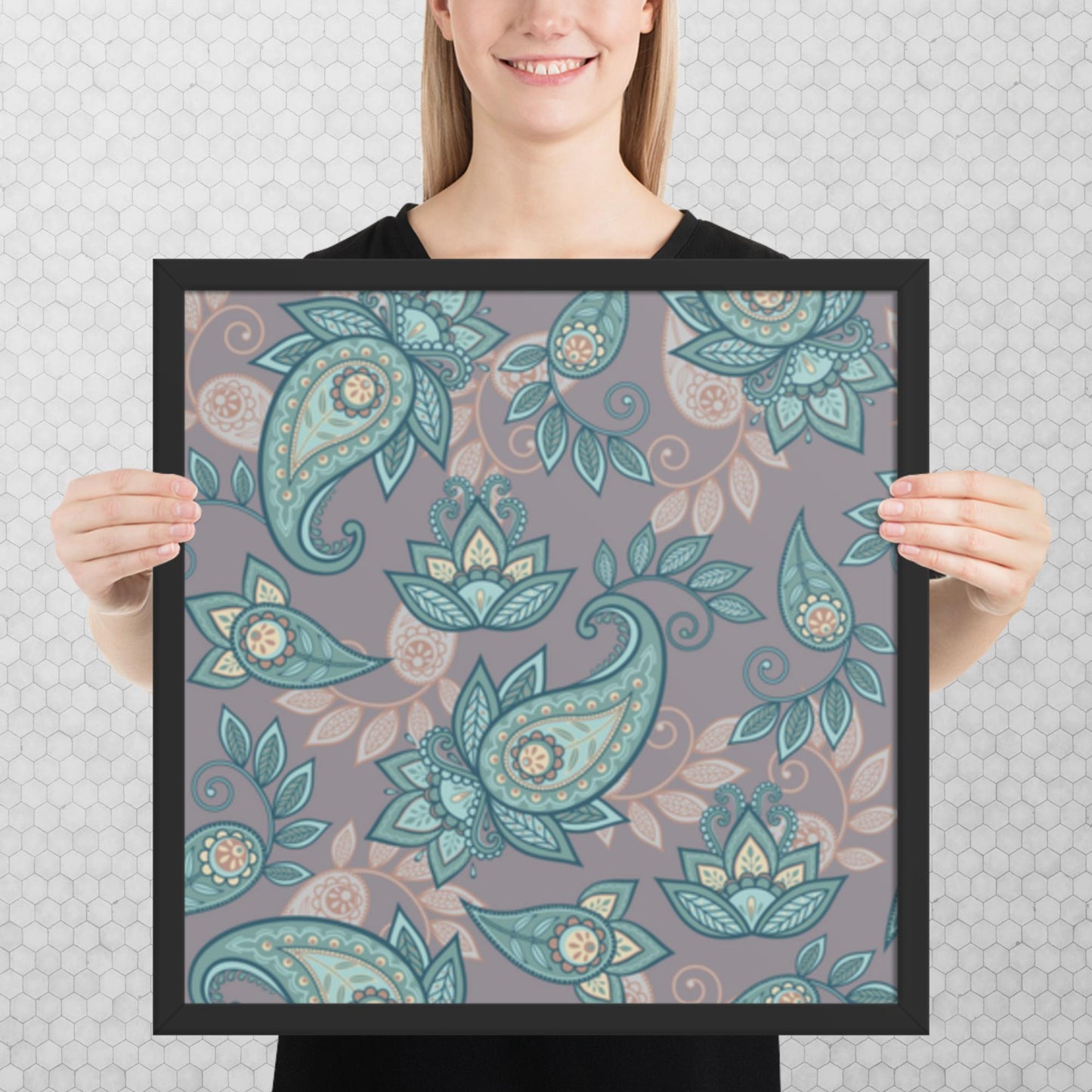 Pattern Art Framed Poster 18