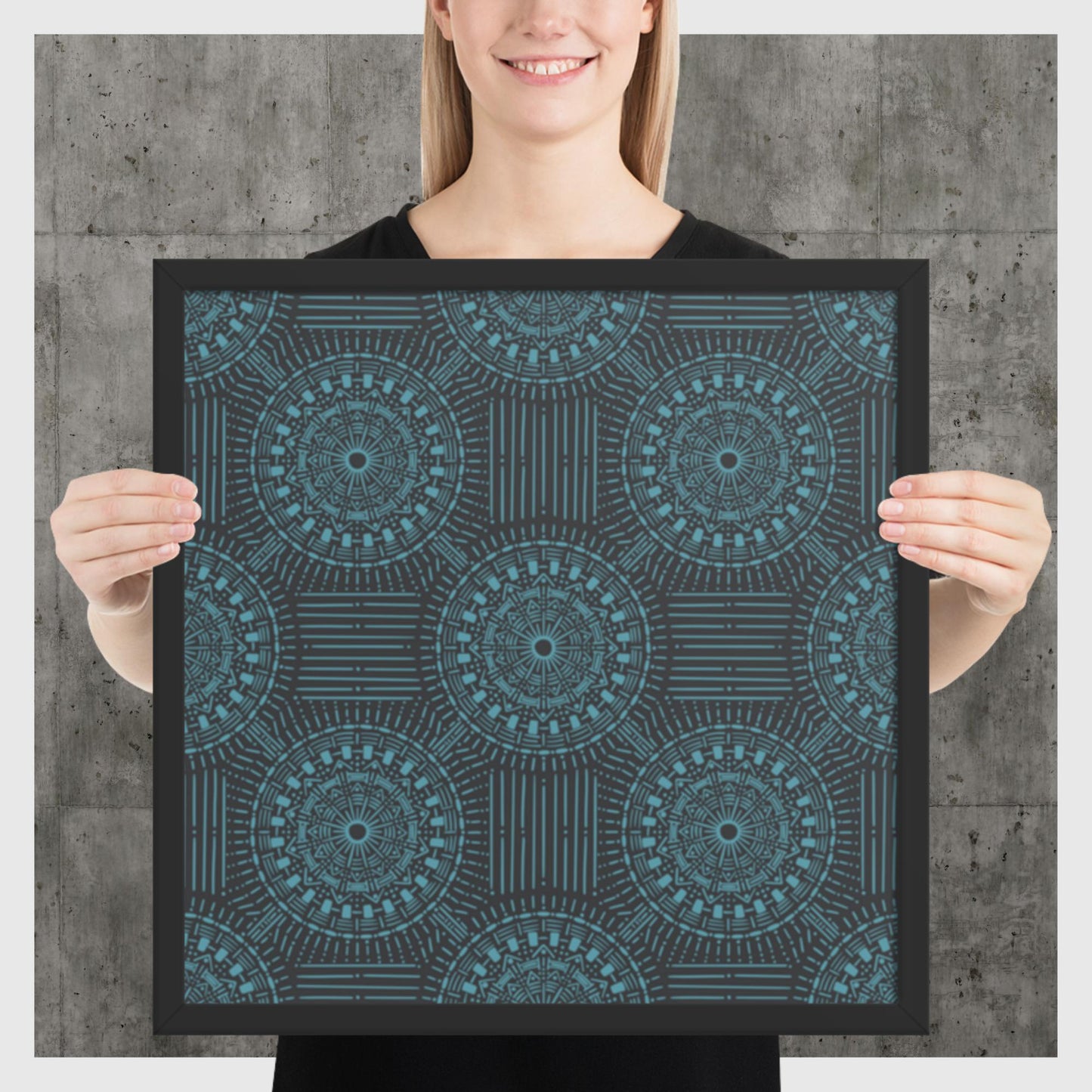 Pattern Art Framed Poster 24