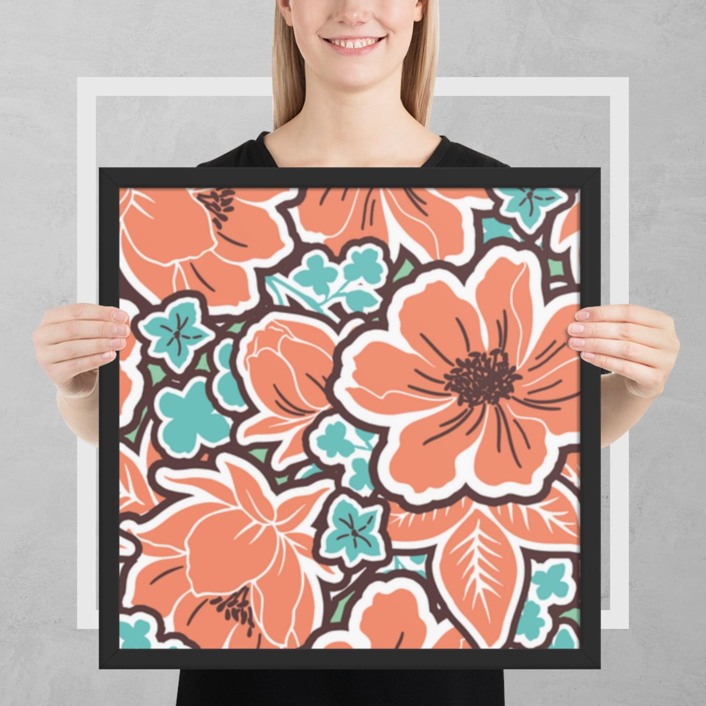 Pattern Art Framed Poster 37