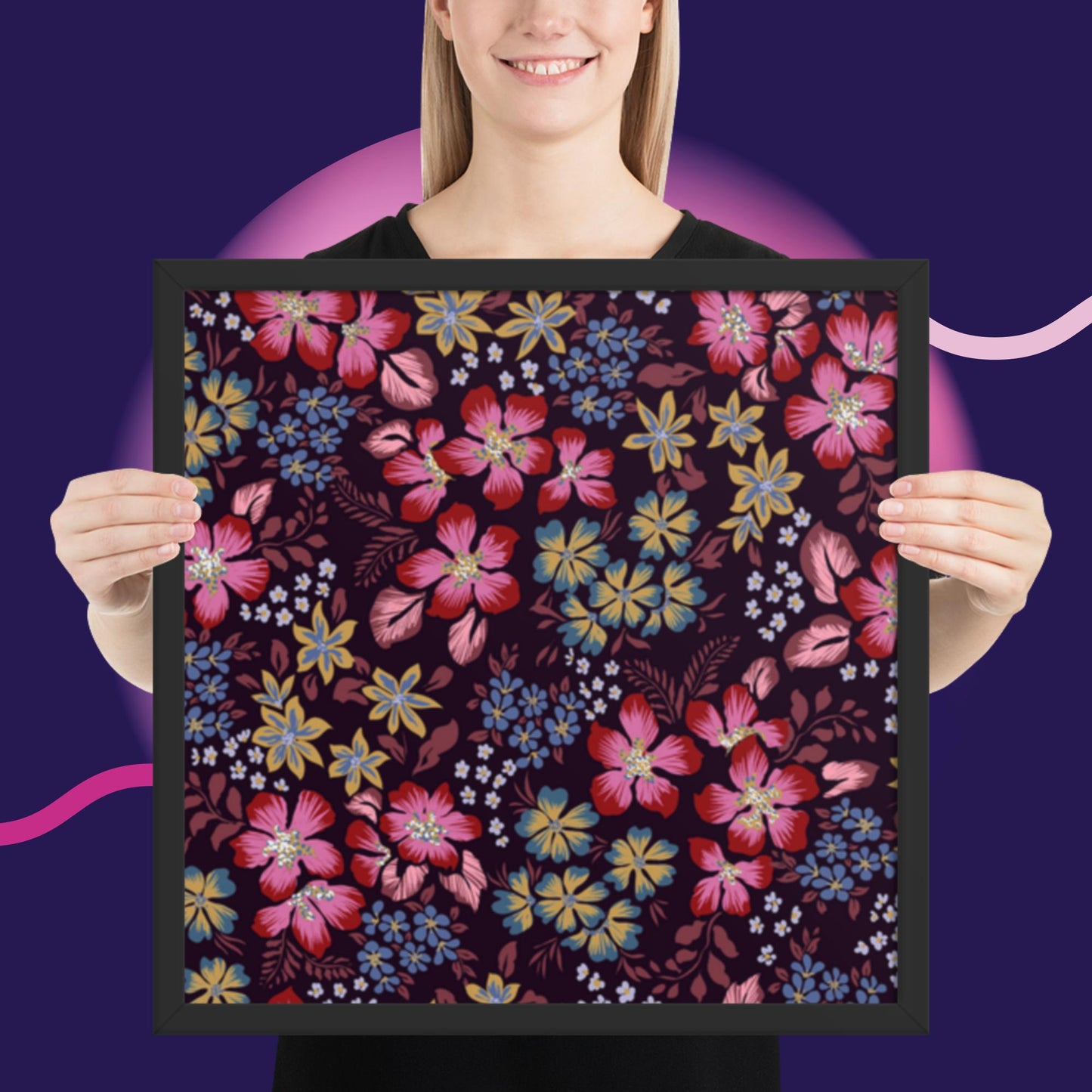 Pattern Art Framed Poster 39