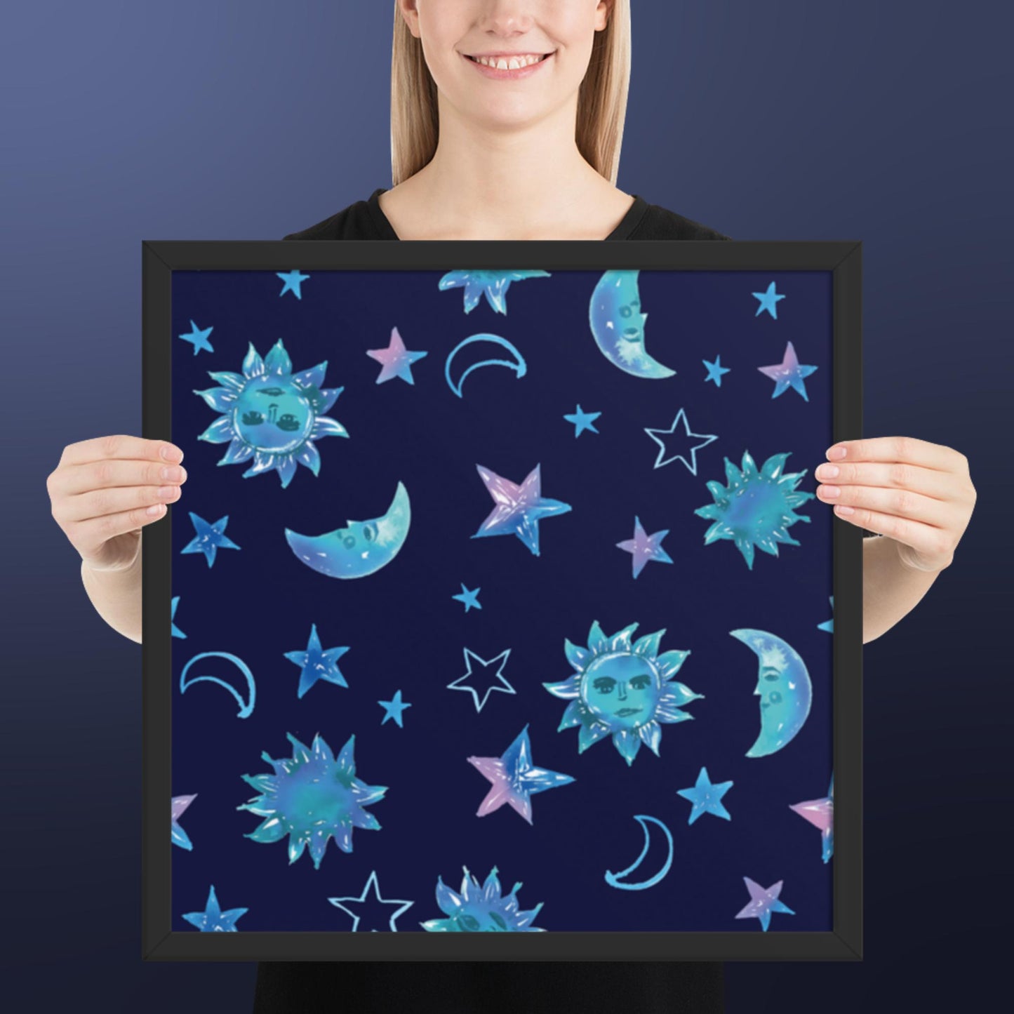 Pattern Art Framed Poster 48