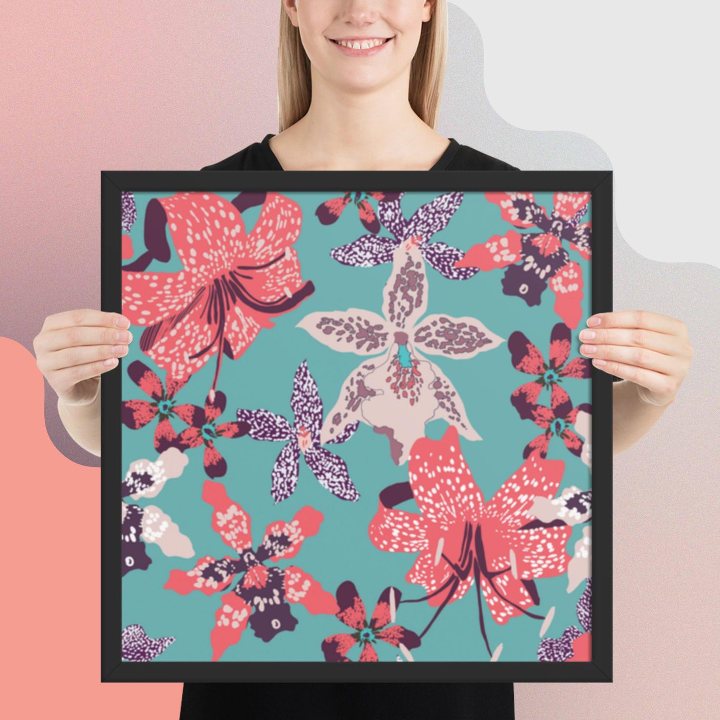 Pattern Art Framed Poster 60