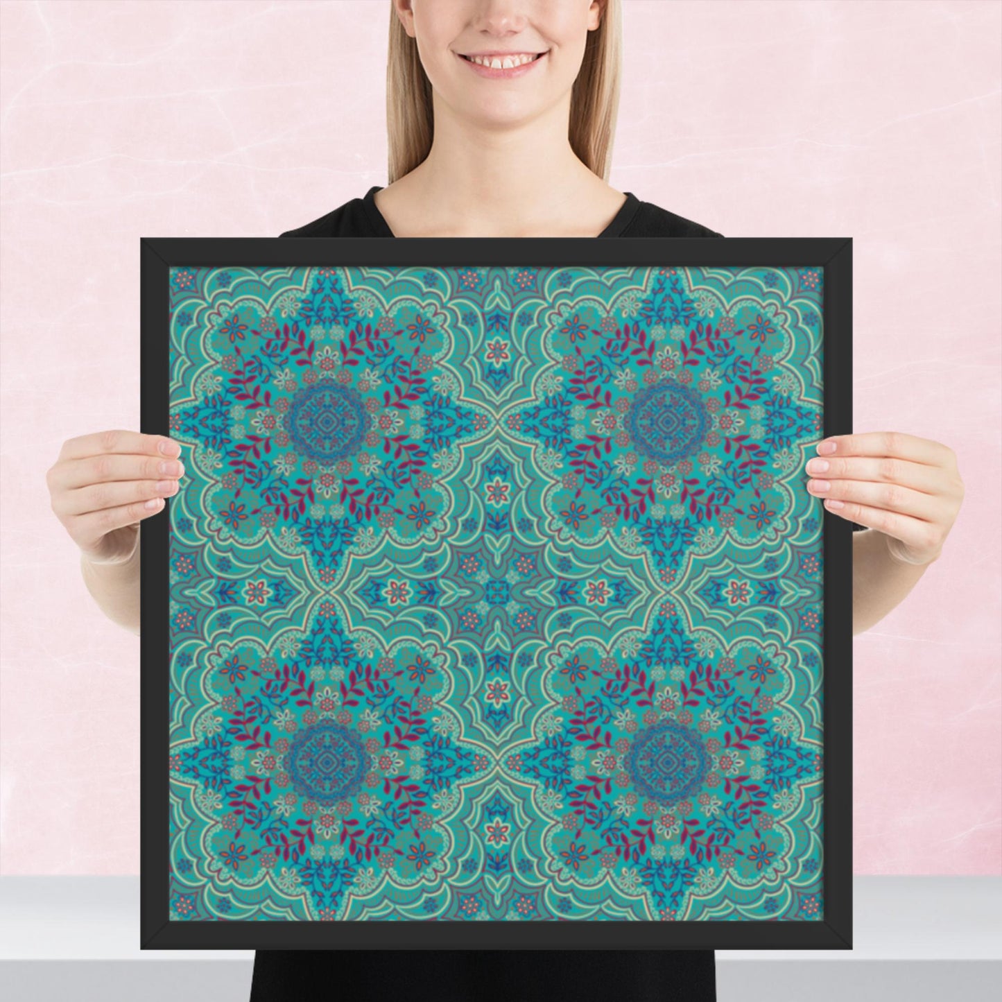 Pattern Art Framed Poster 64