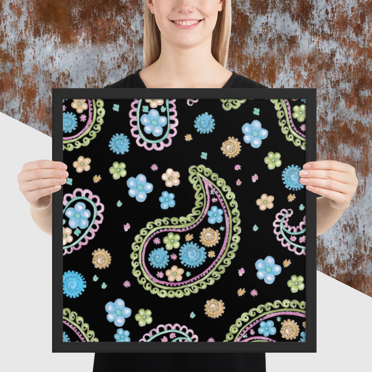 Pattern Art Framed Poster 69