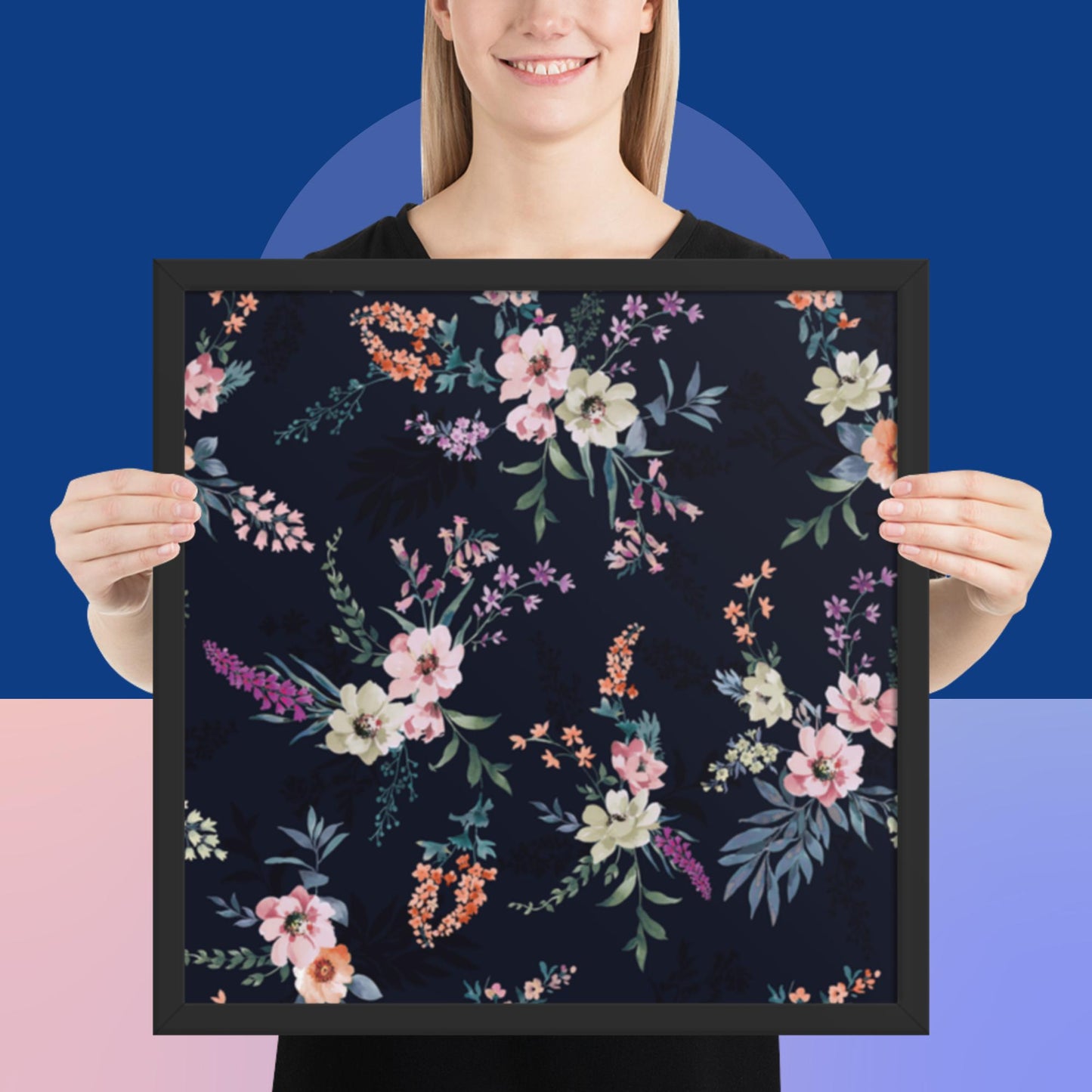 Pattern Art Framed Poster 100