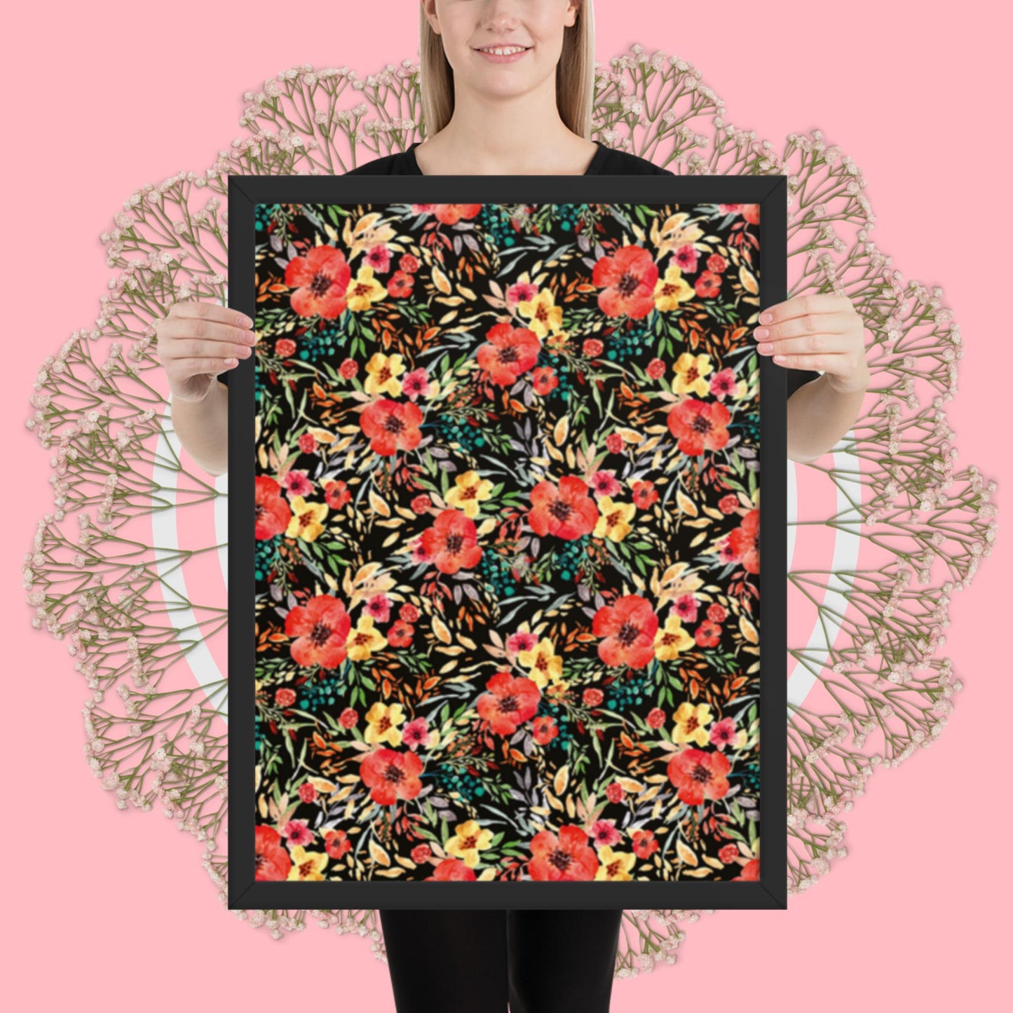 Pattern Art Framed Poster 44