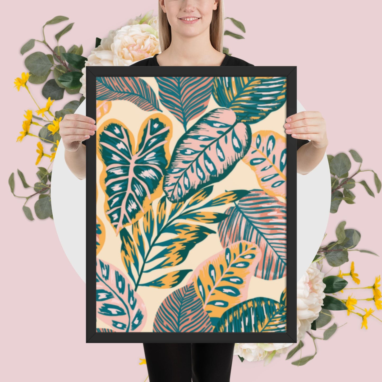 Pattern Art Framed Poster 62