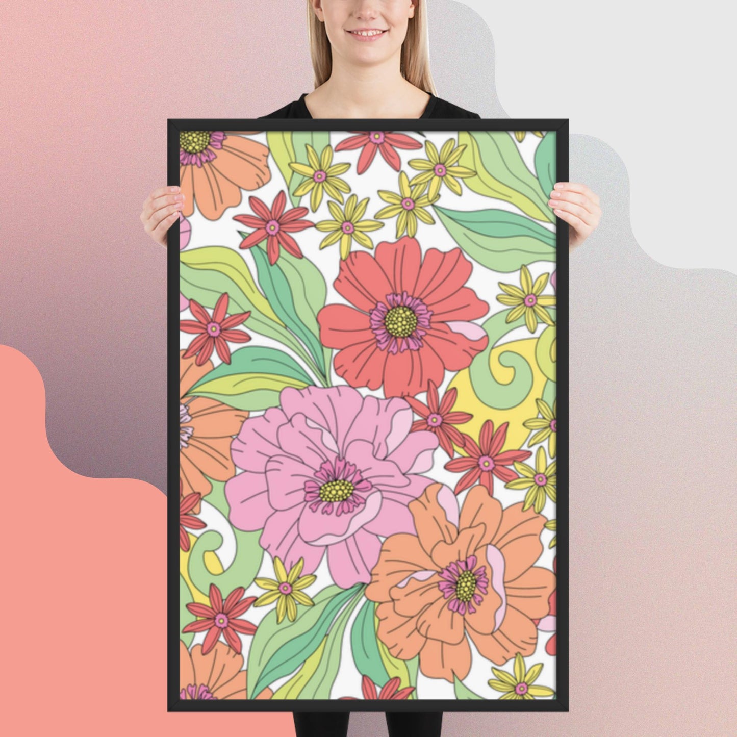 Pattern Art Framed Poster 7