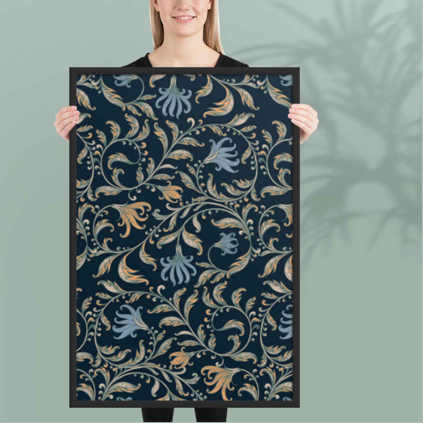 Pattern Art Framed Poster 17