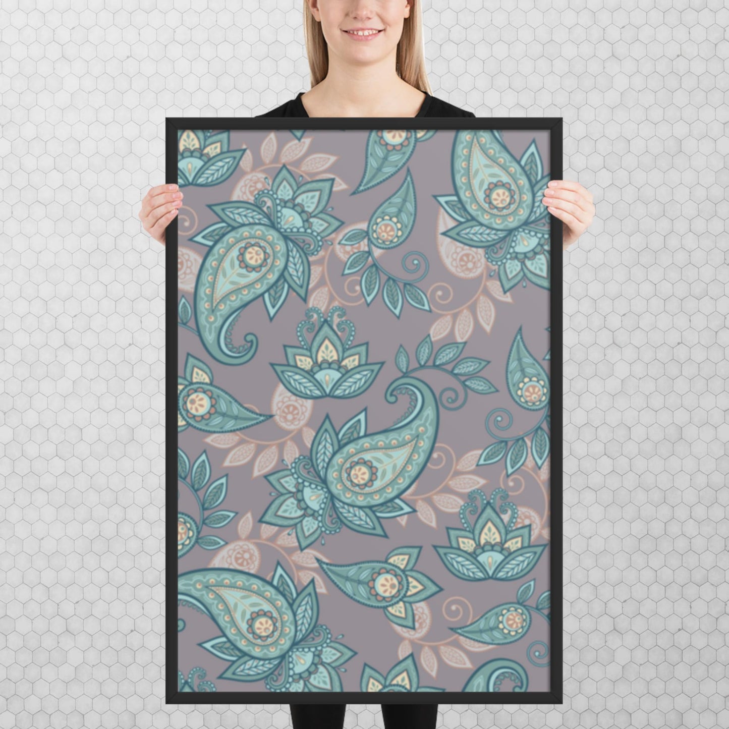 Pattern Art Framed Poster 18