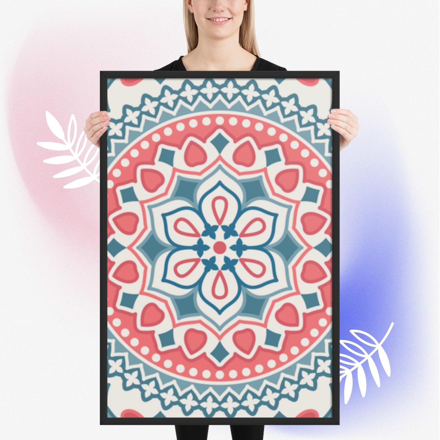 Pattern Art Framed Poster 34