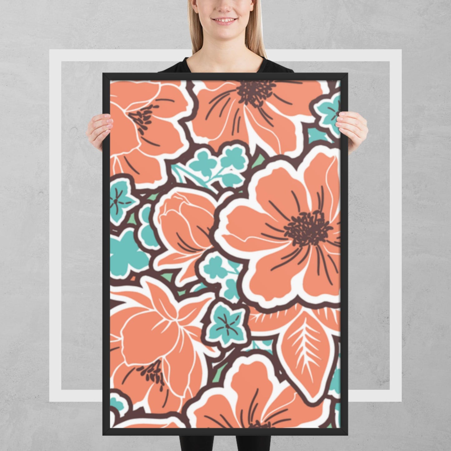 Pattern Art Framed Poster 37