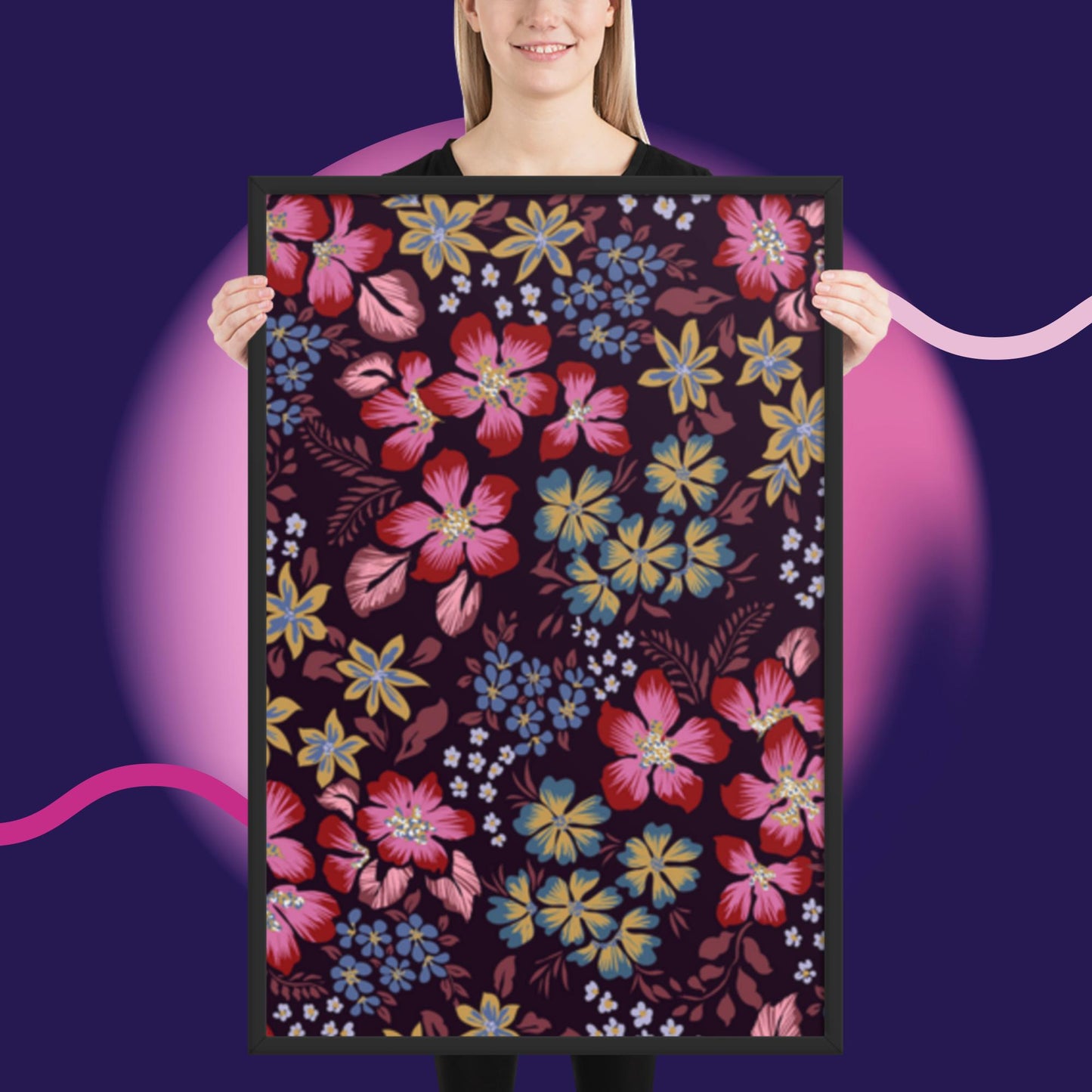 Pattern Art Framed Poster 39