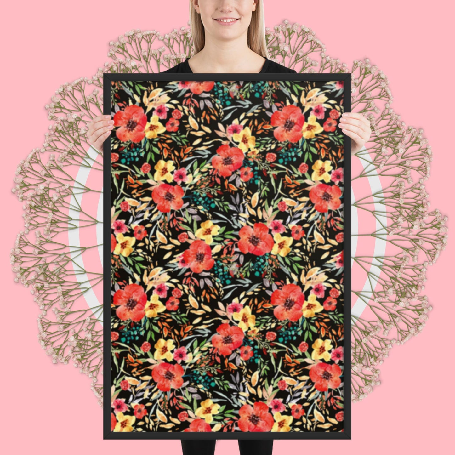 Pattern Art Framed Poster 44