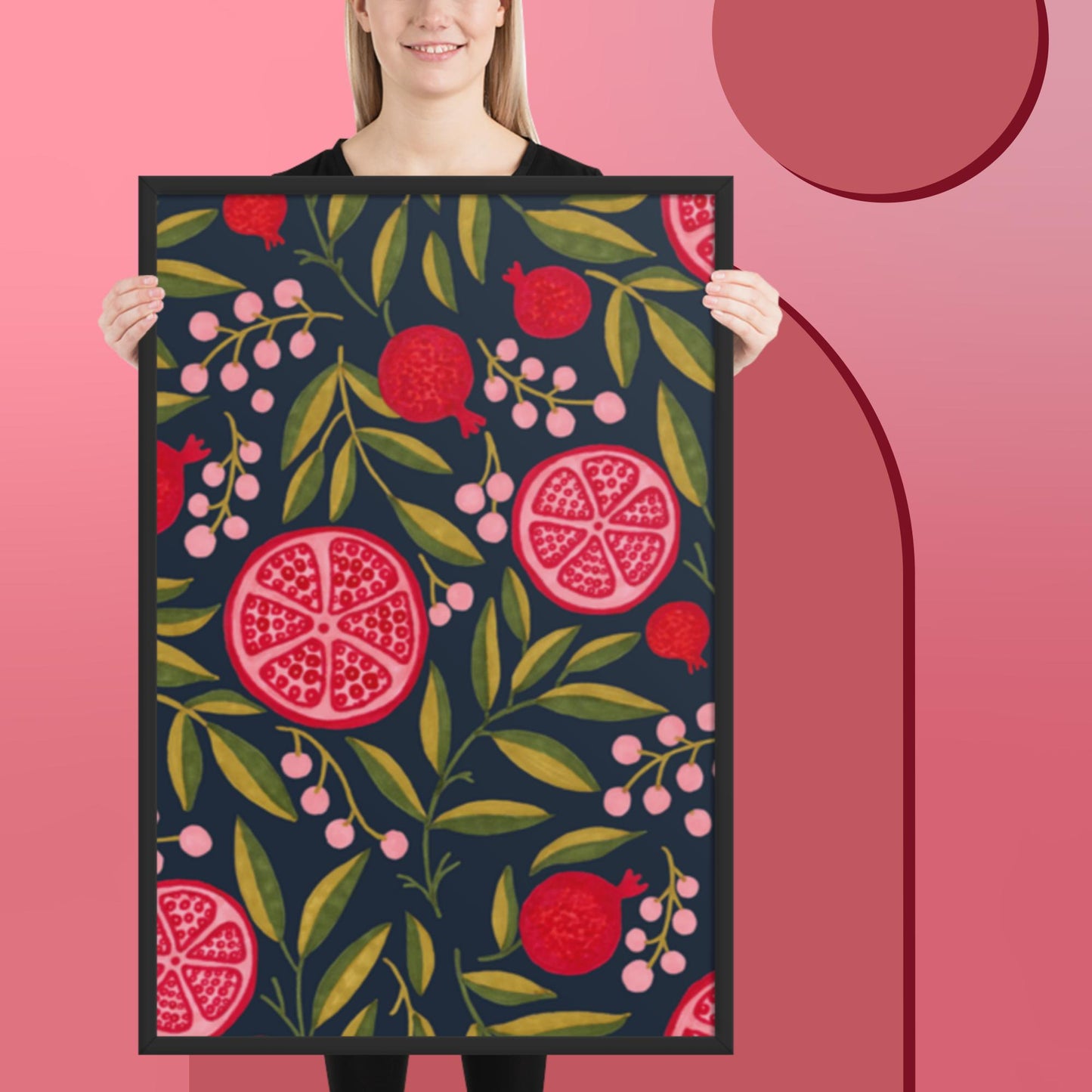 Pattern Art Framed Poster 50