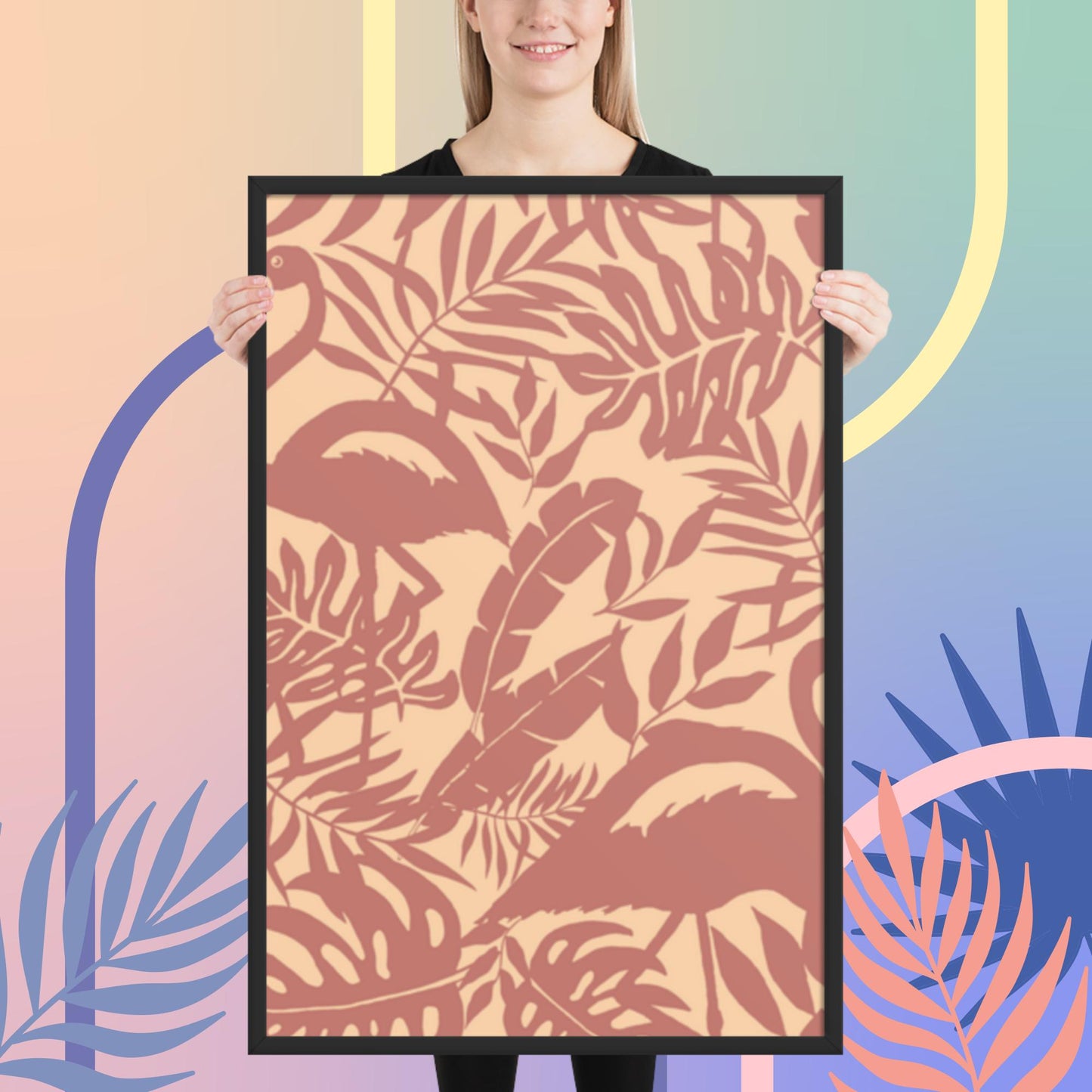 Pattern Art Framed Poster 54