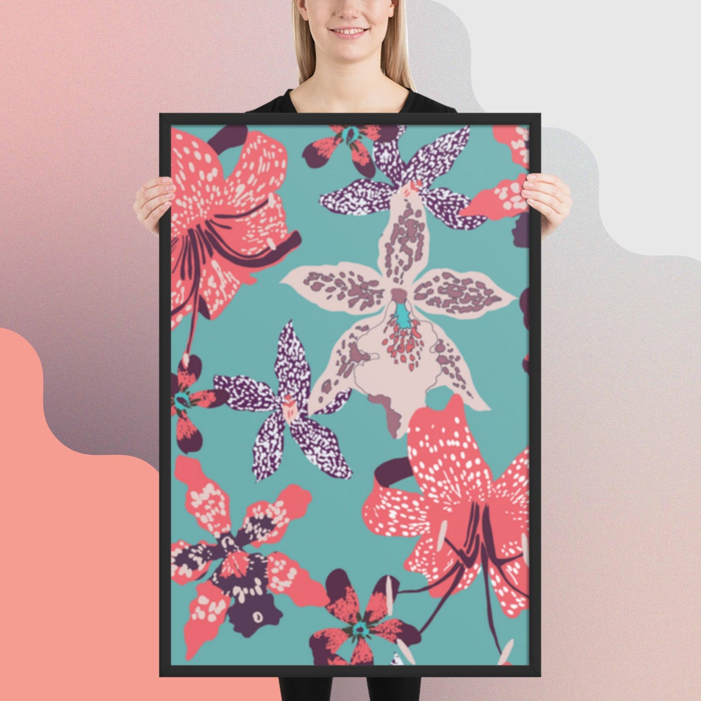 Pattern Art Framed Poster 60