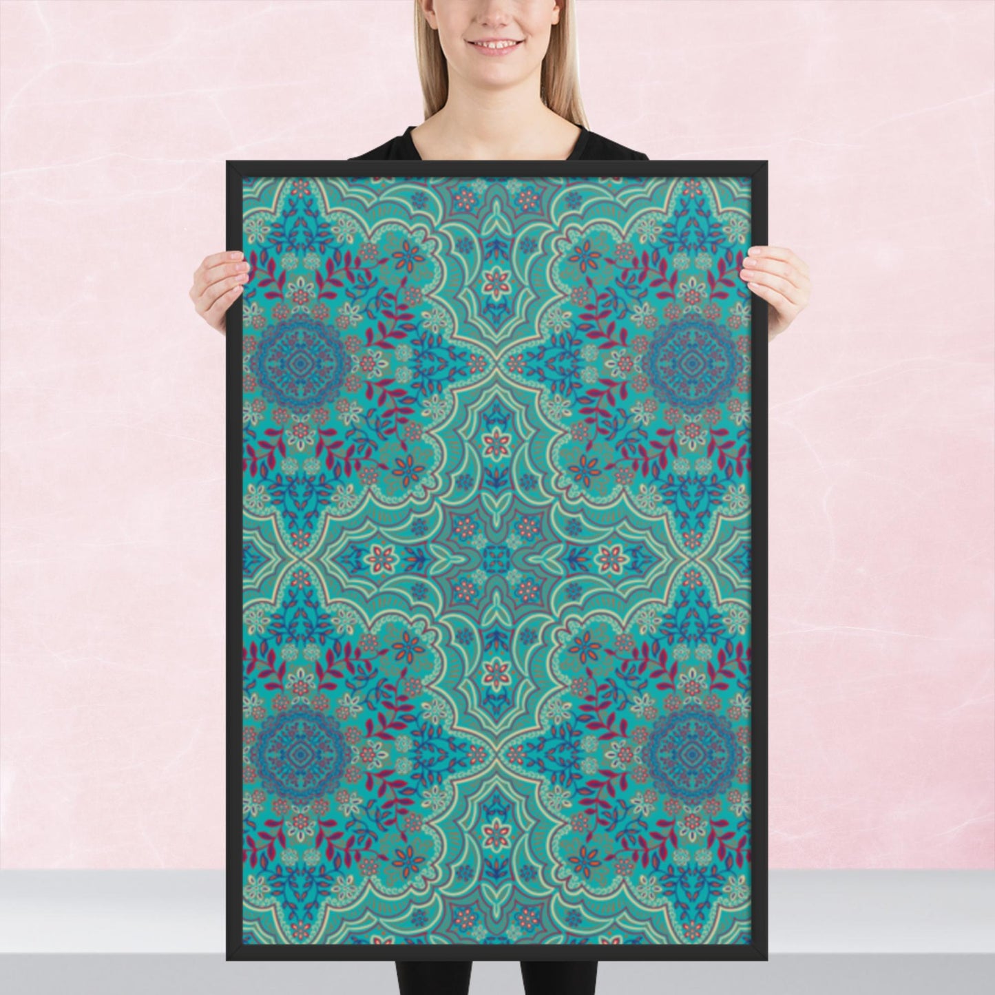 Pattern Art Framed Poster 64