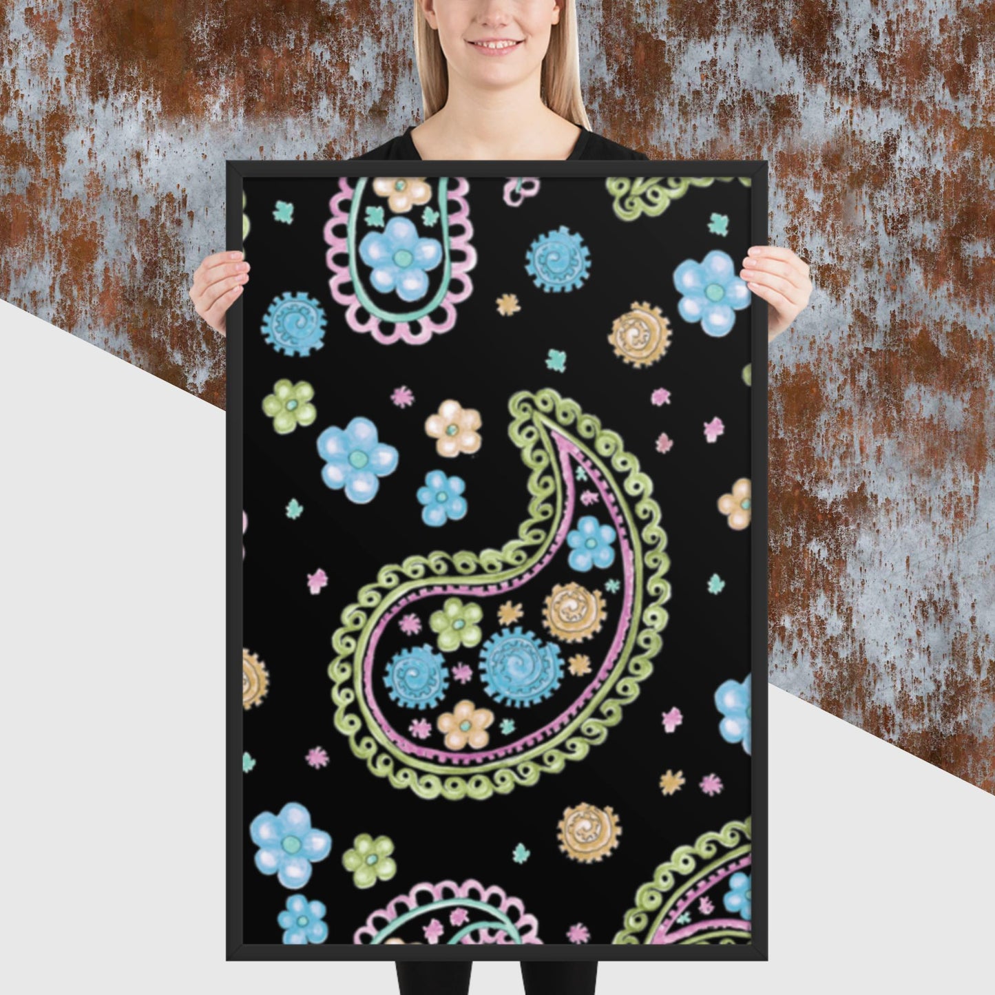 Pattern Art Framed Poster 69
