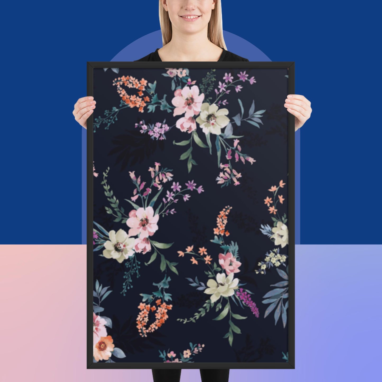 Pattern Art Framed Poster 100