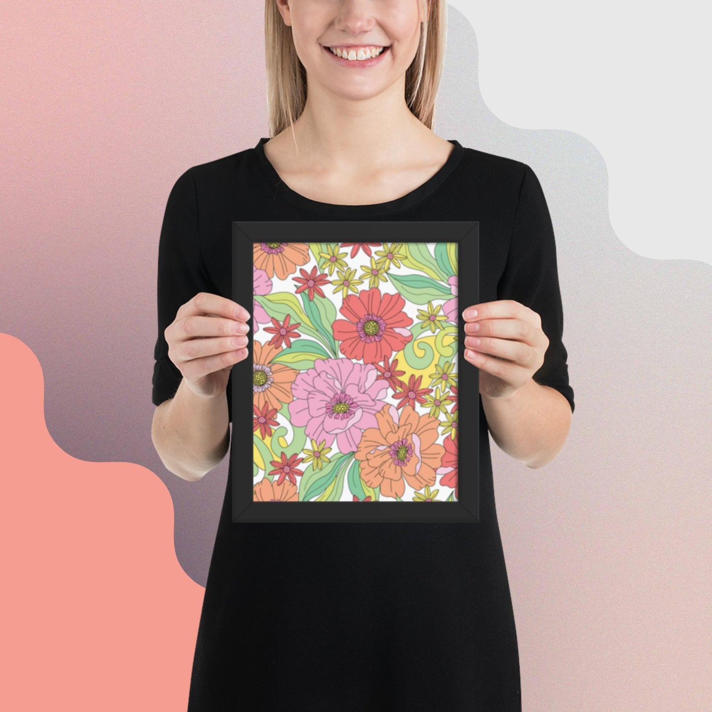 Pattern Art Framed Poster 7