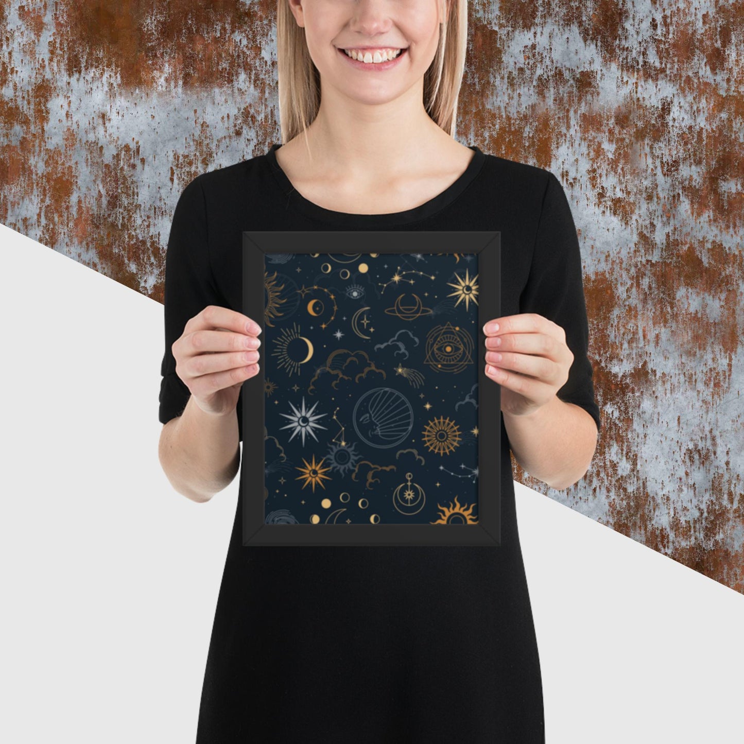 Pattern Art Framed Poster 19