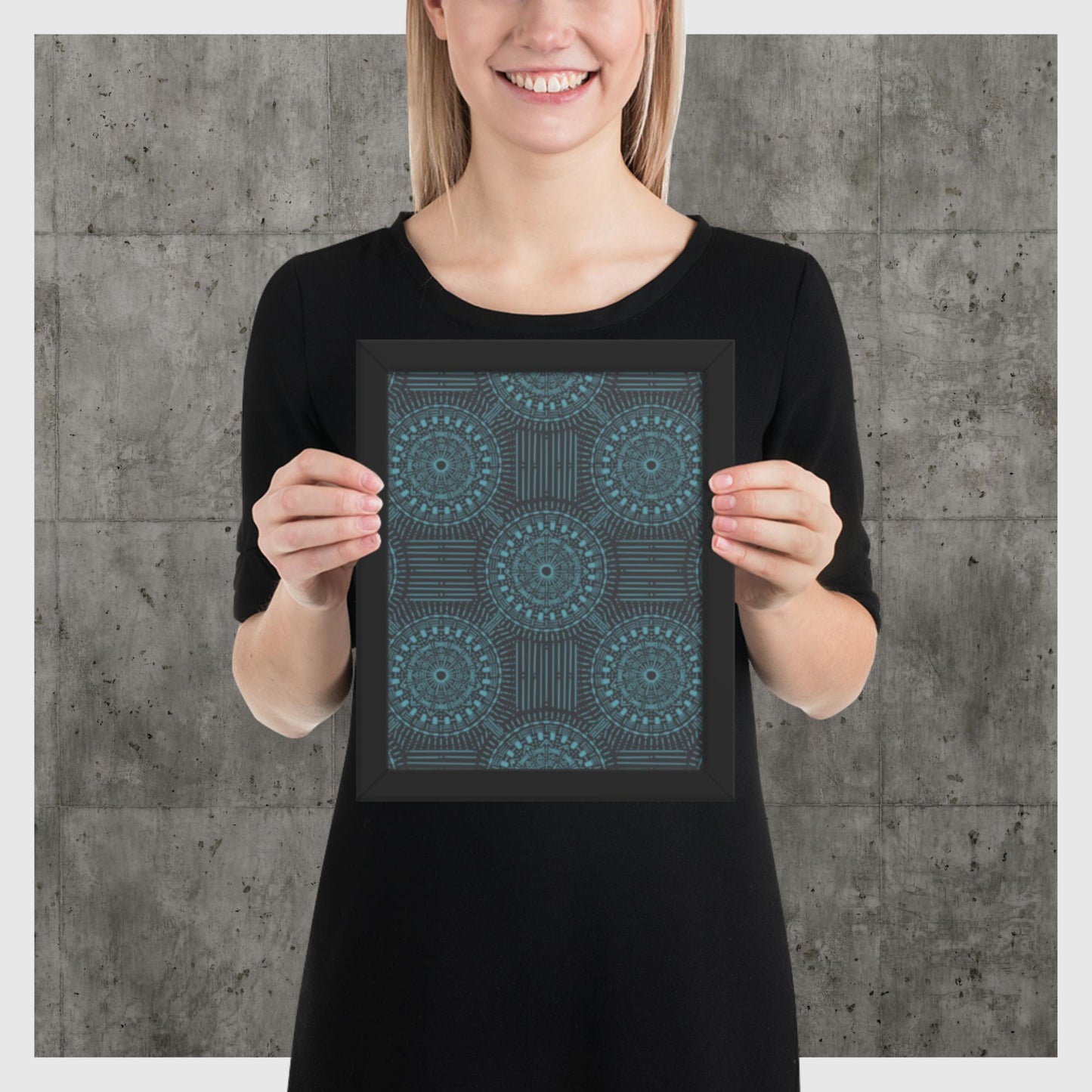 Pattern Art Framed Poster 24