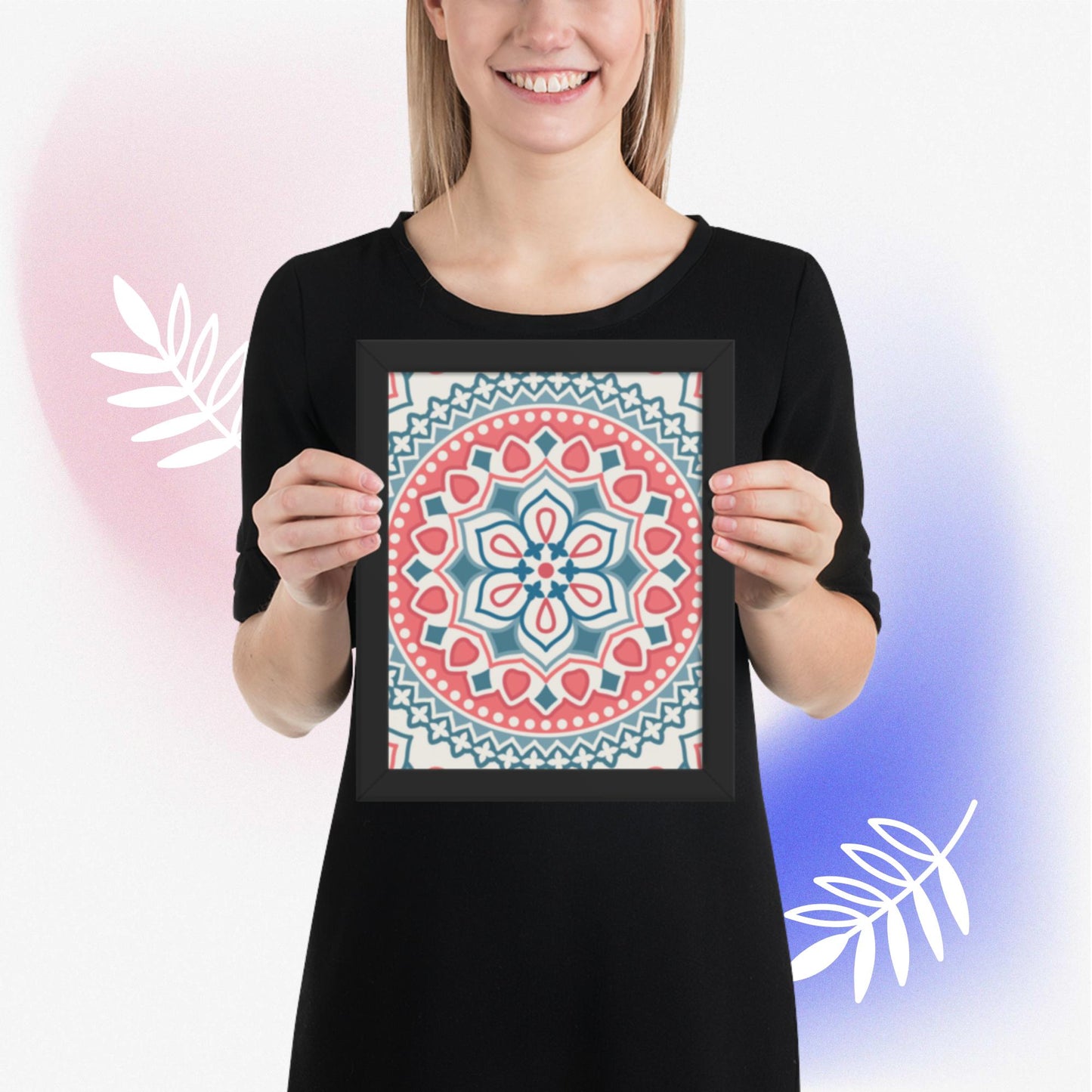 Pattern Art Framed Poster 34