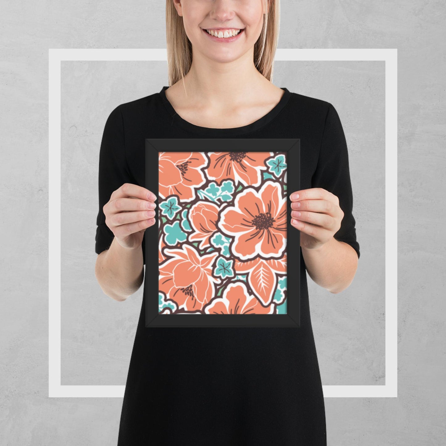 Pattern Art Framed Poster 37