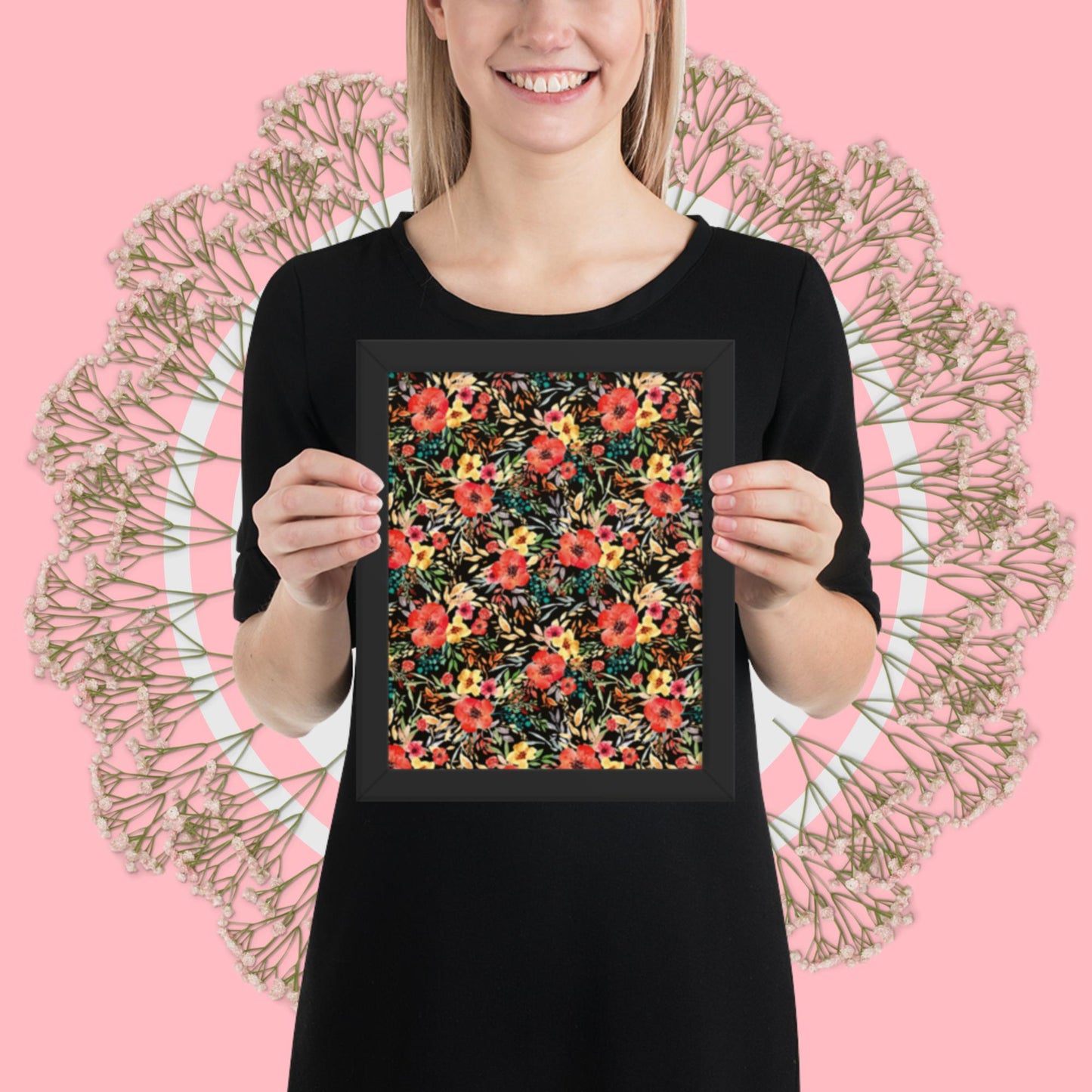 Pattern Art Framed Poster 44
