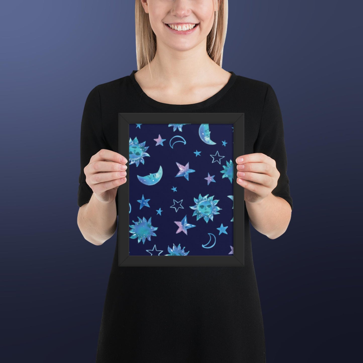 Pattern Art Framed Poster 48